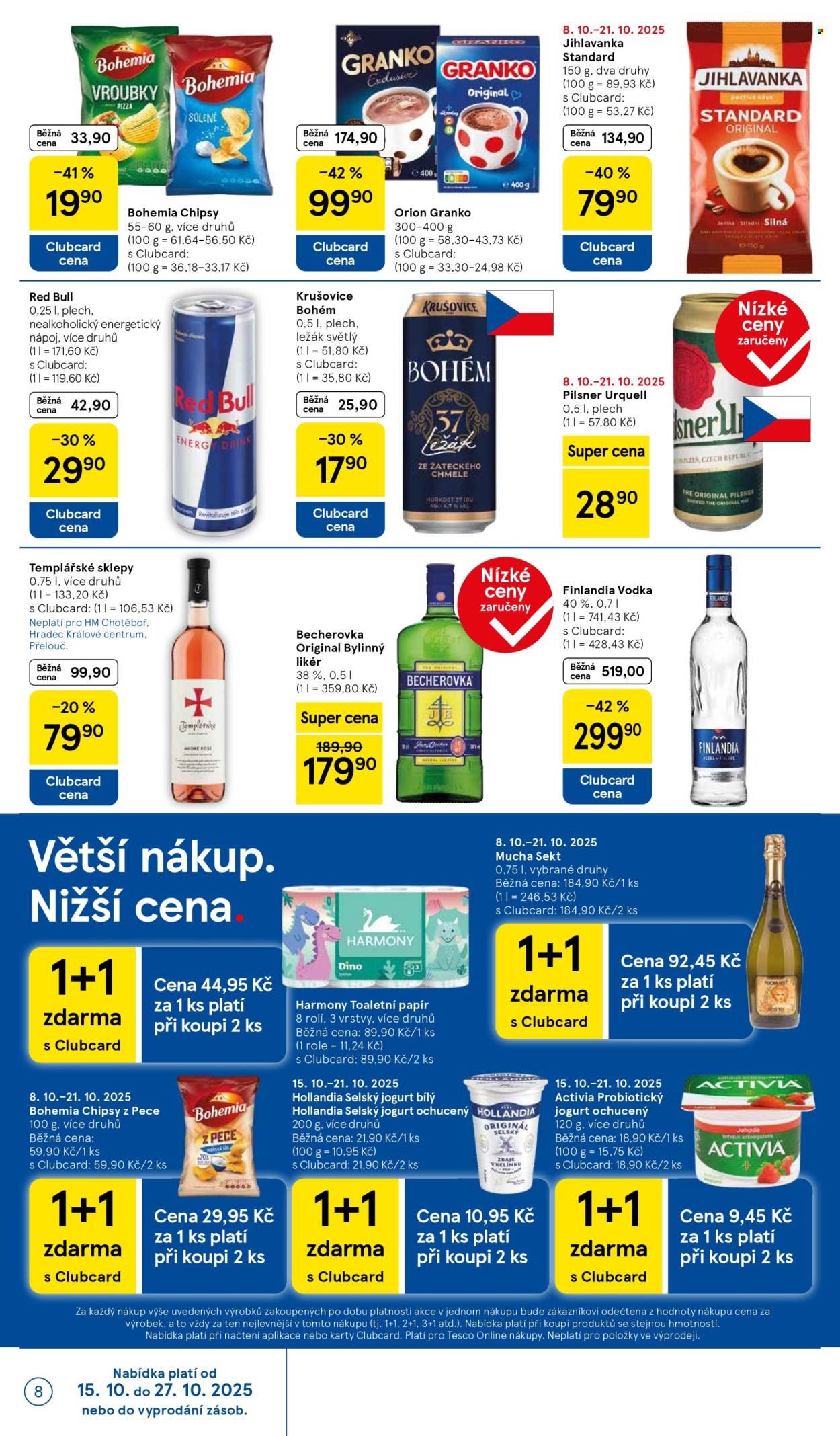TESCO leták - Clubcard šetří peníze. (2025-10-15 - 2025-10-21)