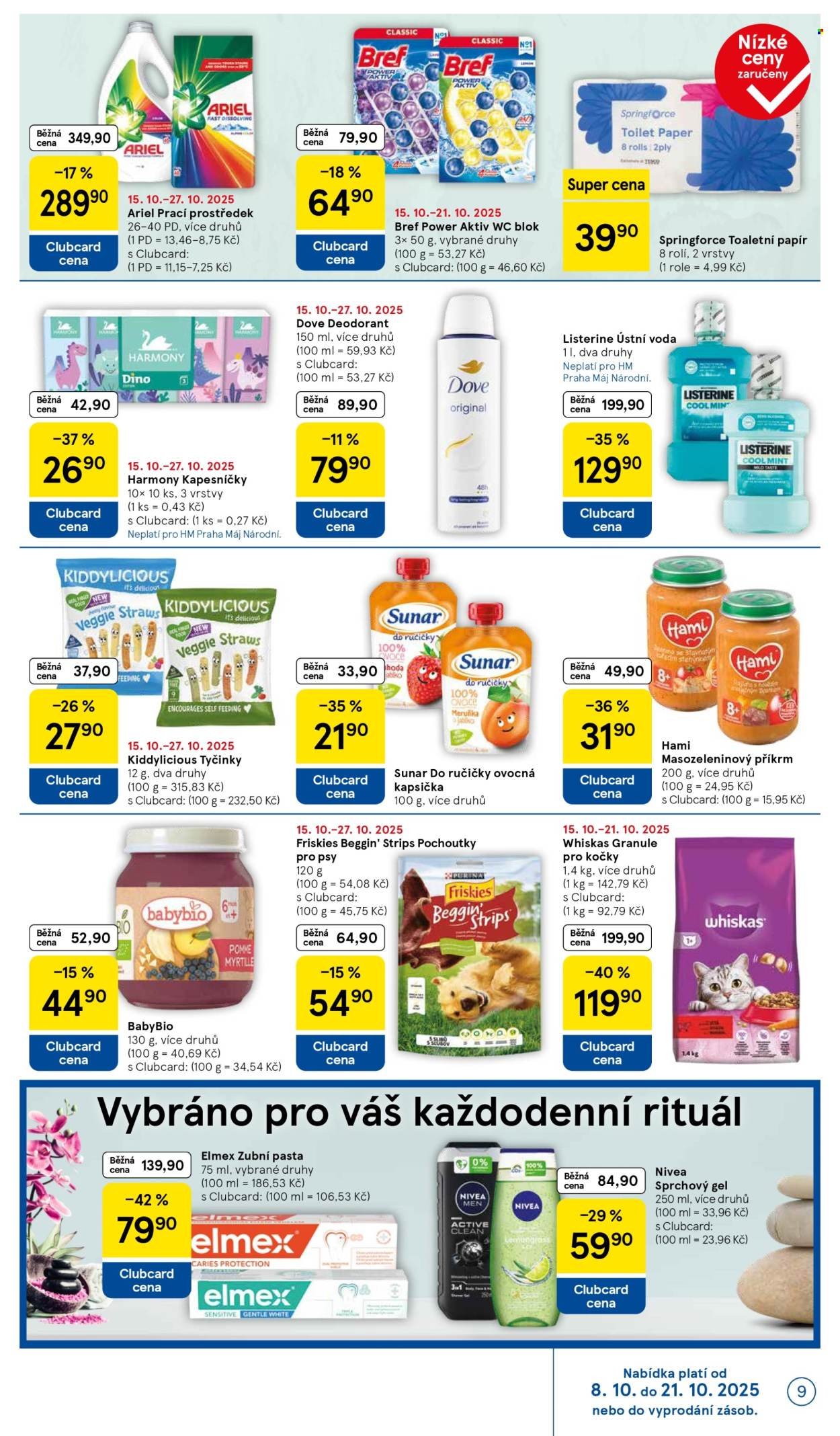 TESCO leták - Clubcard šetří peníze. (2025-10-15 - 2025-10-21)