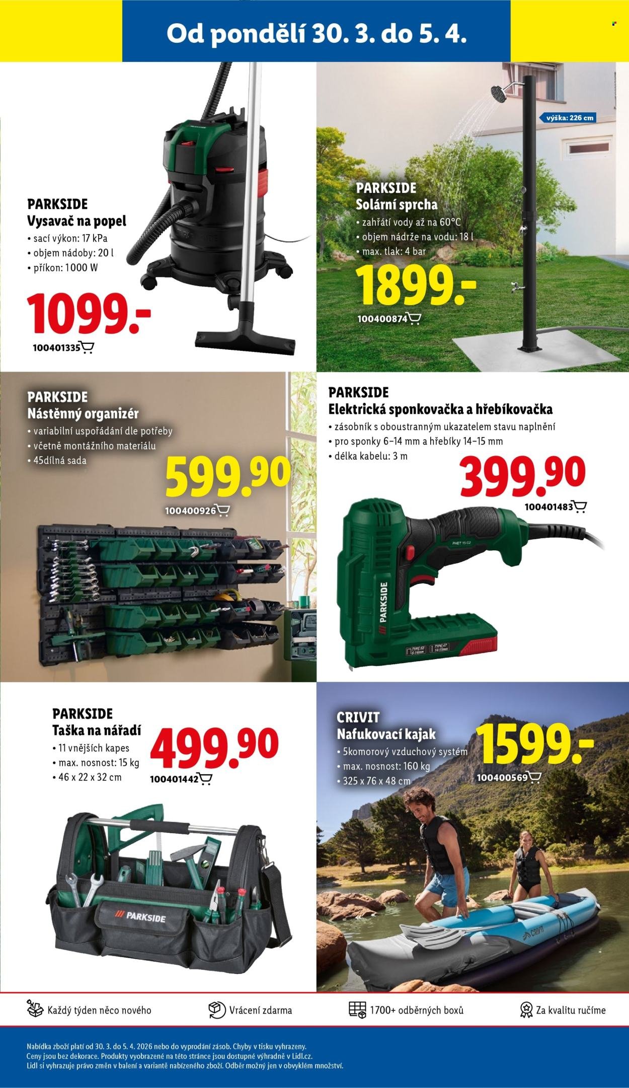 LIDL leták - Spotřební zboží (2026-03-30 - 2026-04-05)