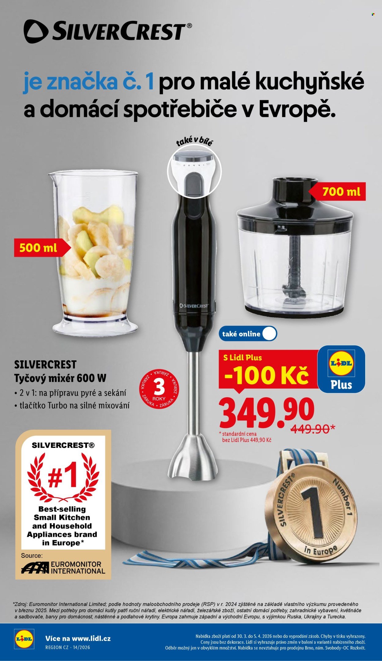 LIDL leták - Spotřební zboží (2026-03-30 - 2026-04-05)