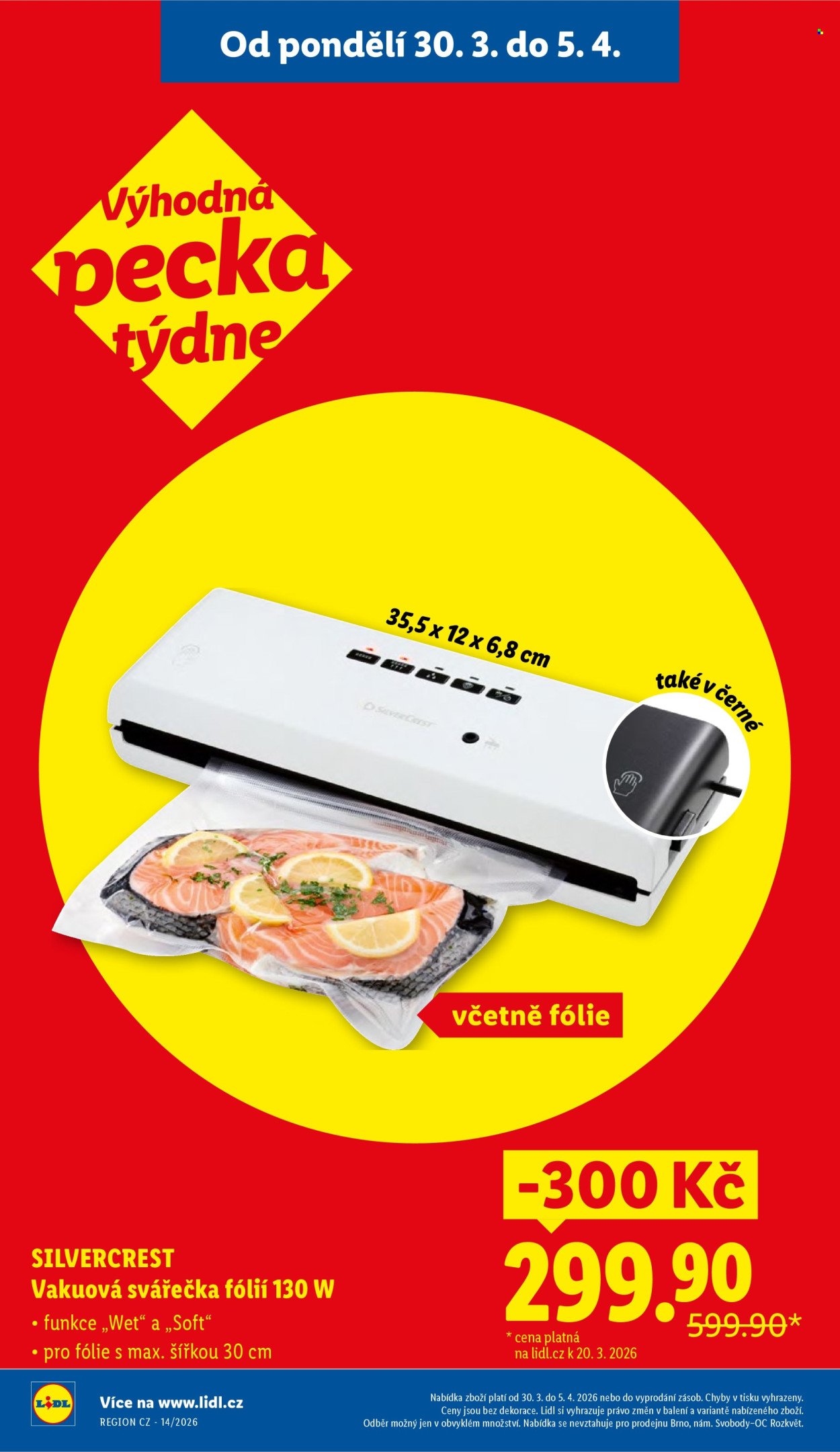 LIDL leták - Spotřební zboží (2026-03-30 - 2026-04-05)