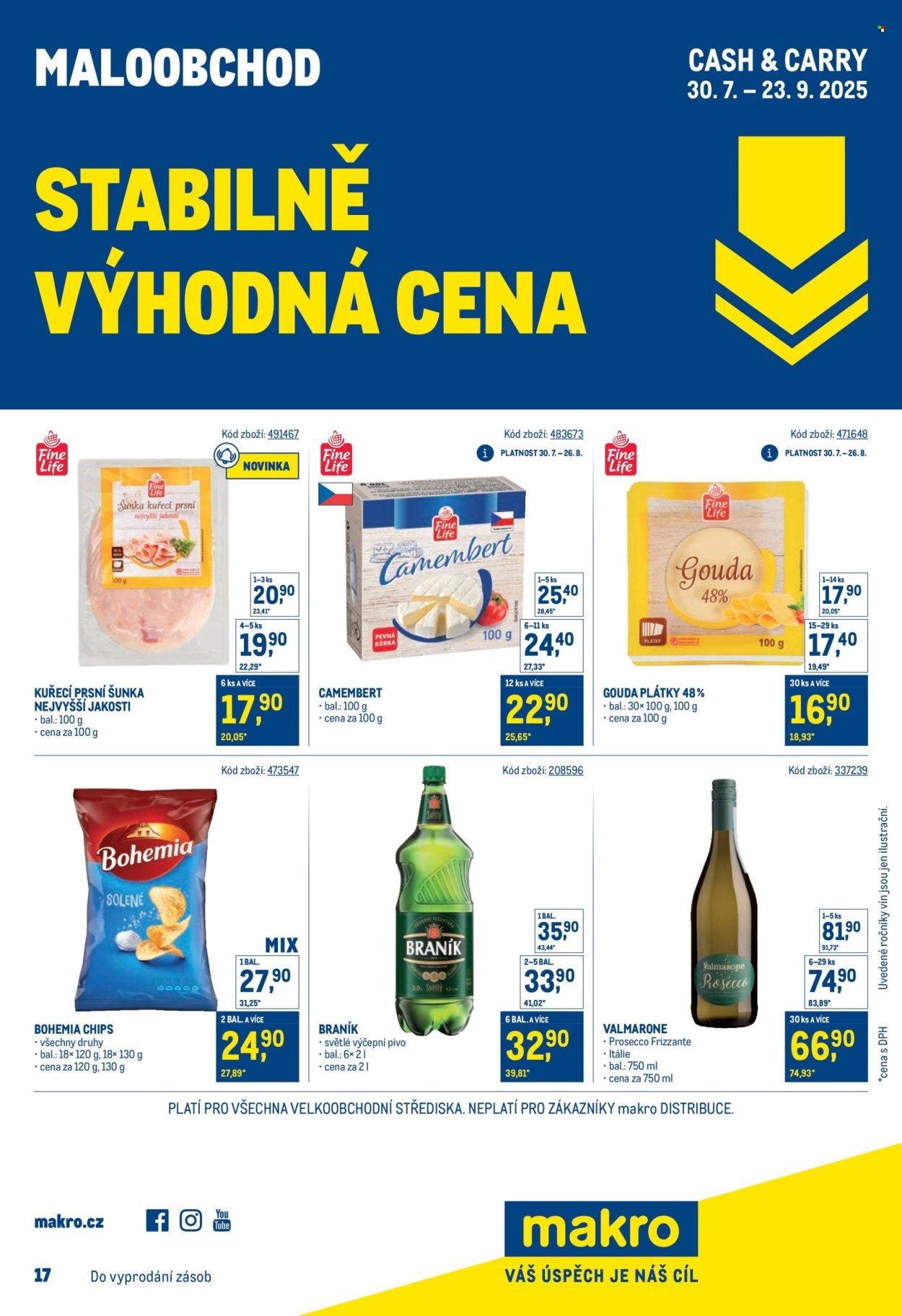 MAKRO leták - Stabilně výhodná cena - maloobchod (2025-07-30 - 2025-09-23)