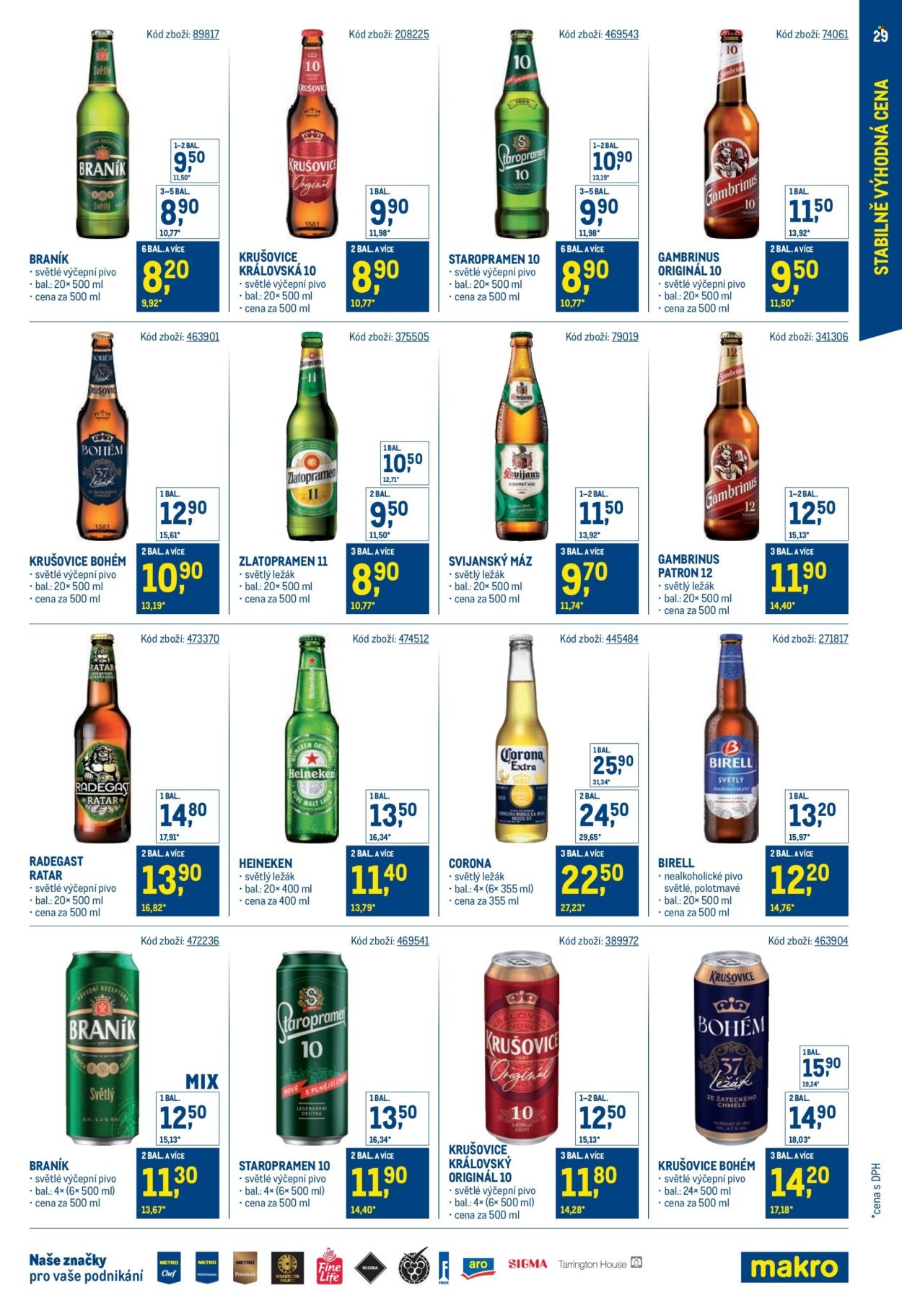 MAKRO leták - Stabilně výhodná cena - maloobchod (2025-07-30 - 2025-09-23)