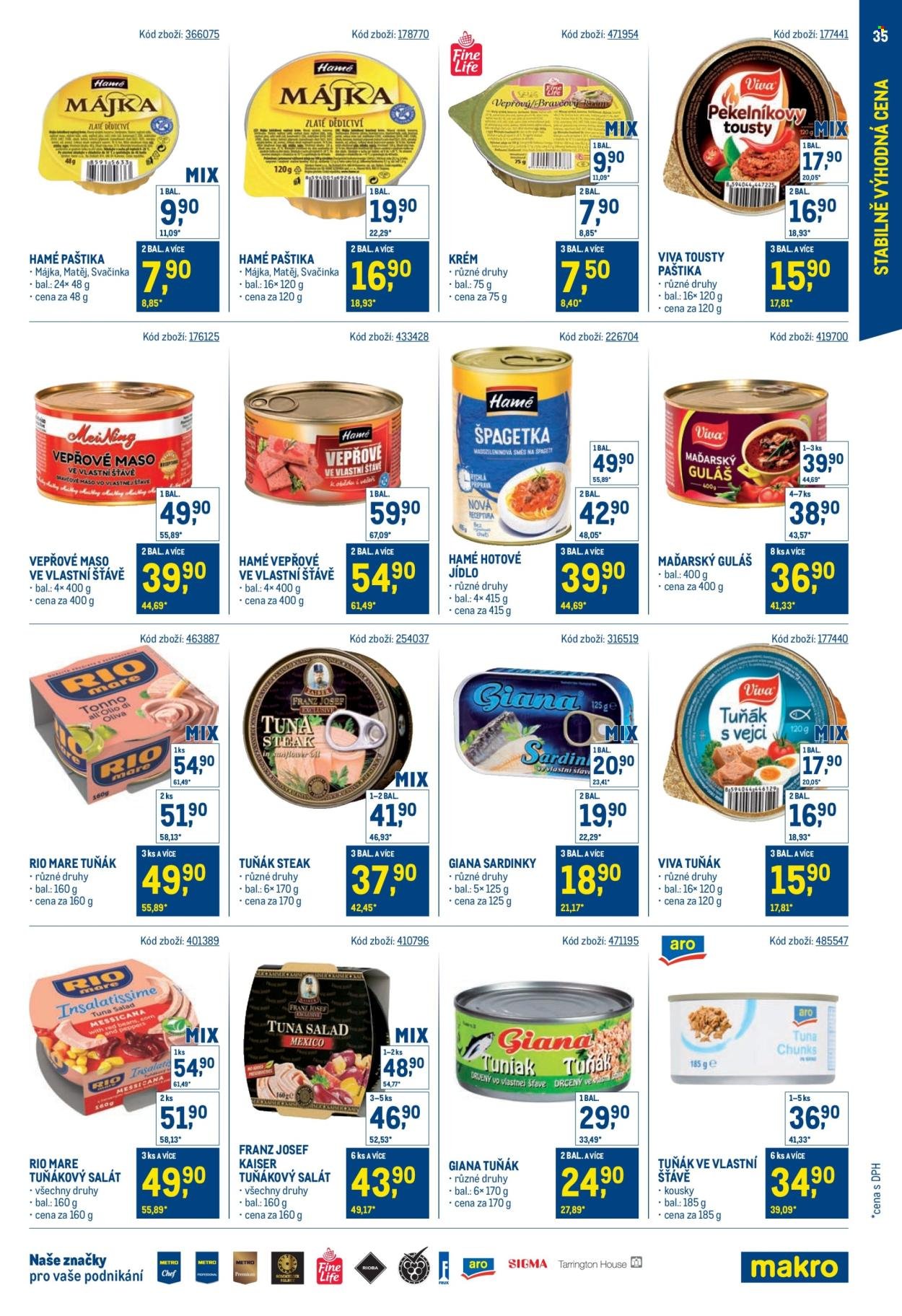 MAKRO leták - Stabilně výhodná cena - maloobchod (2025-07-30 - 2025-09-23)