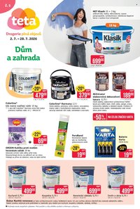 TETA DROGERIE leták - Technický leták