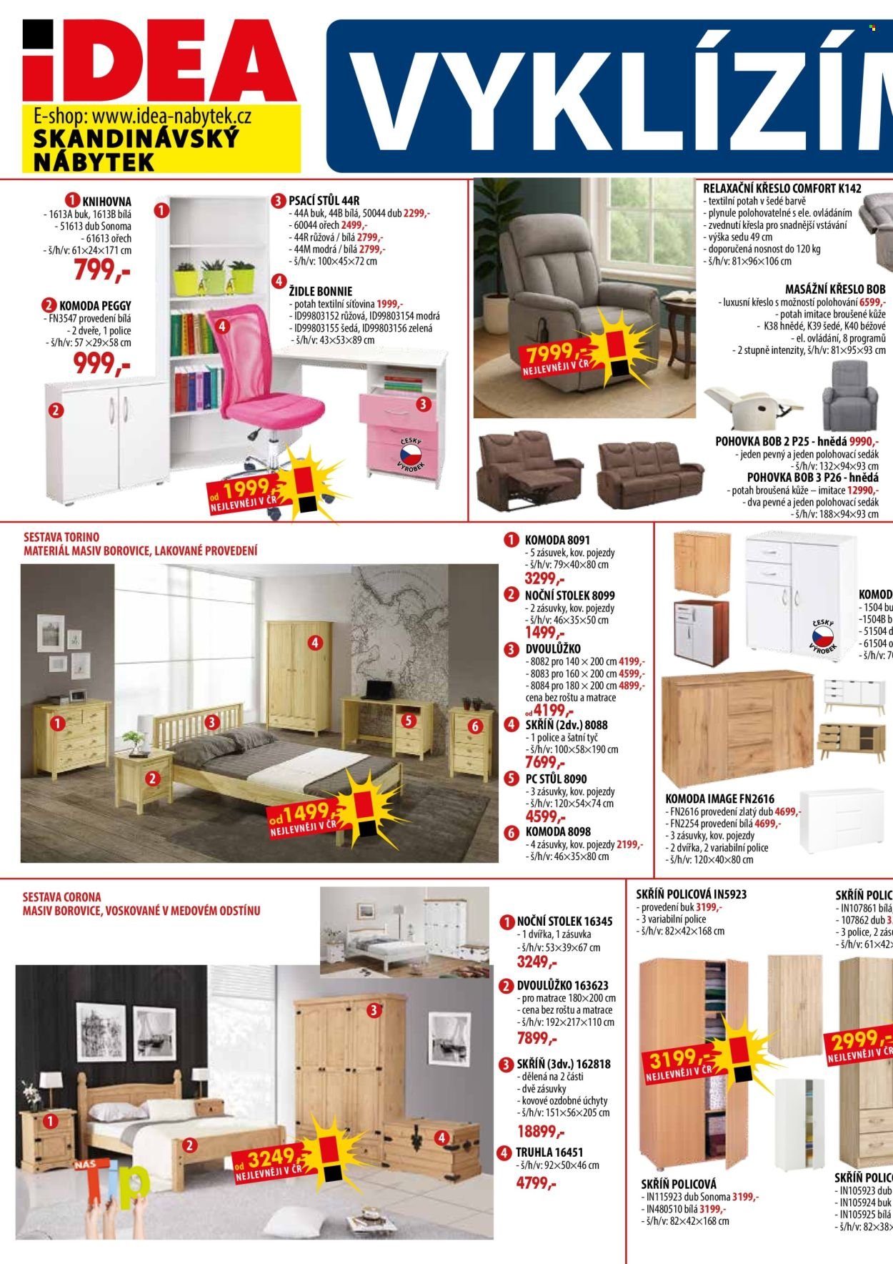 IDEA NÁBYTEK leták - Od neděle 1.3.2026 (2026-03-01 - 2026-03-14)