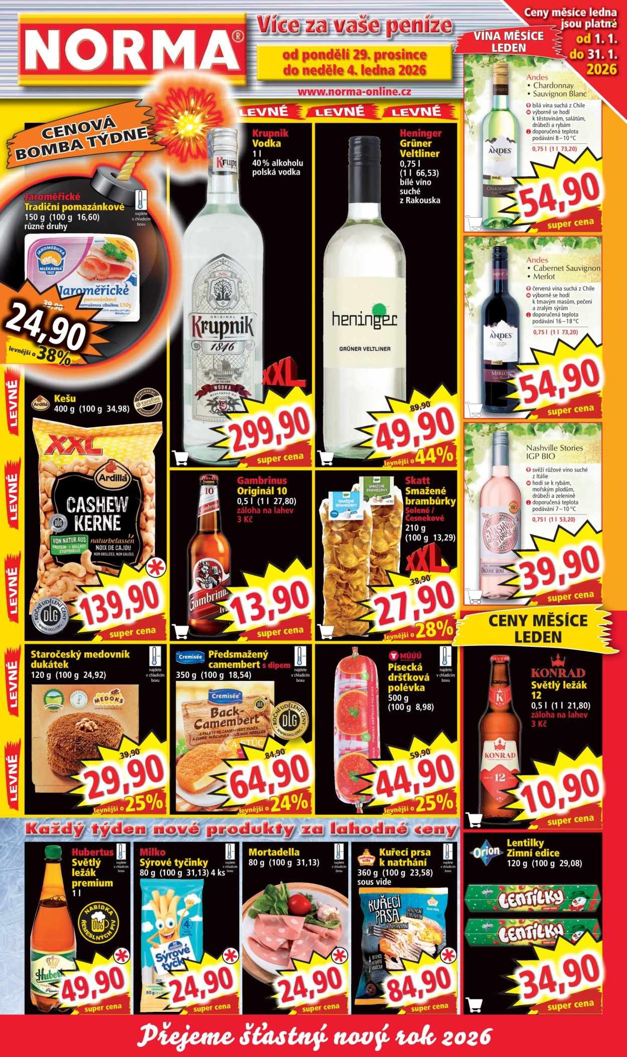 NORMA leták - Od pondělí 22.12.2025 (2025-12-22 - 2026-01-04)