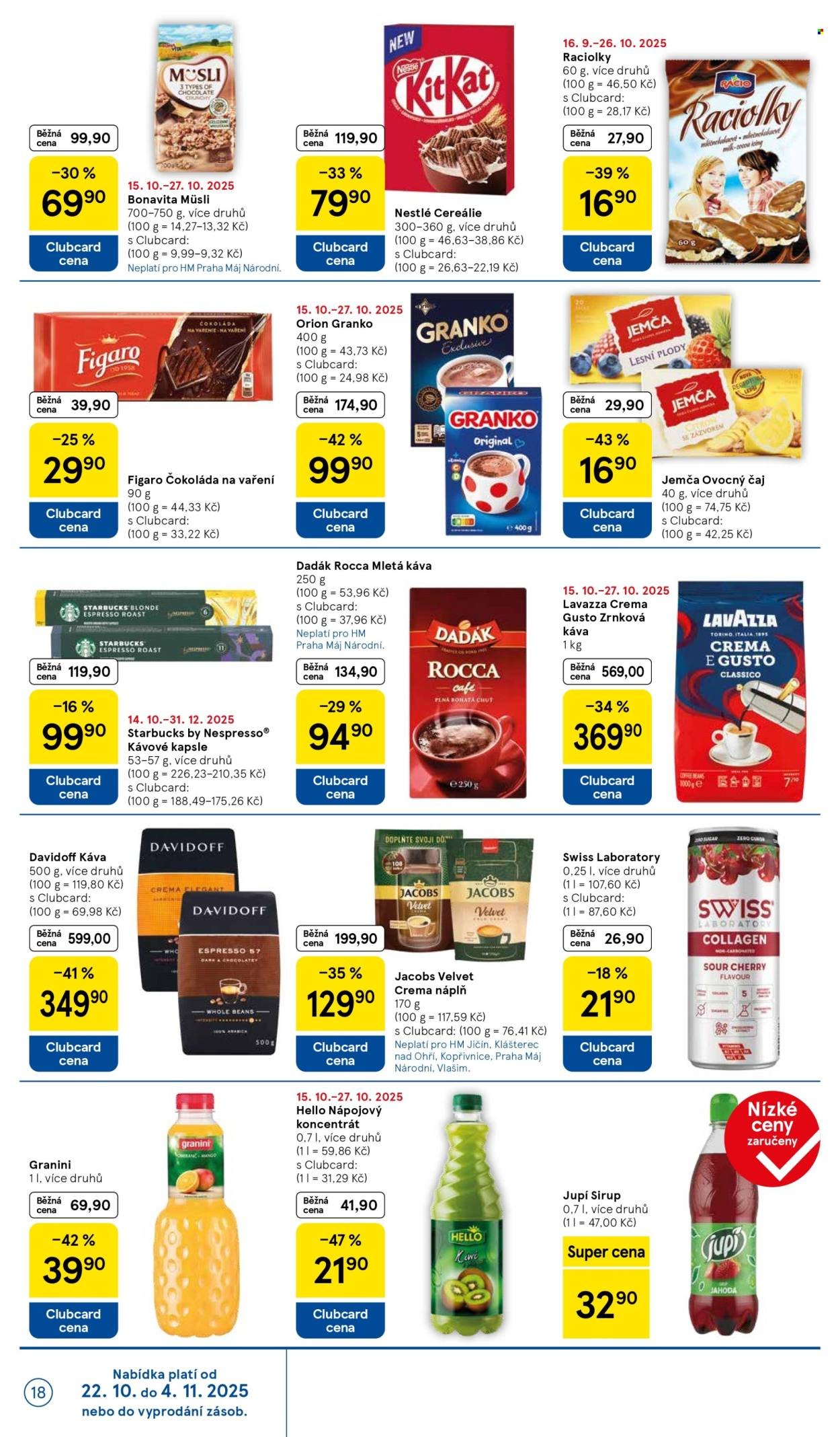 TESCO leták - Clubcard šetří peníze. (2025-10-22 - 2025-10-27)