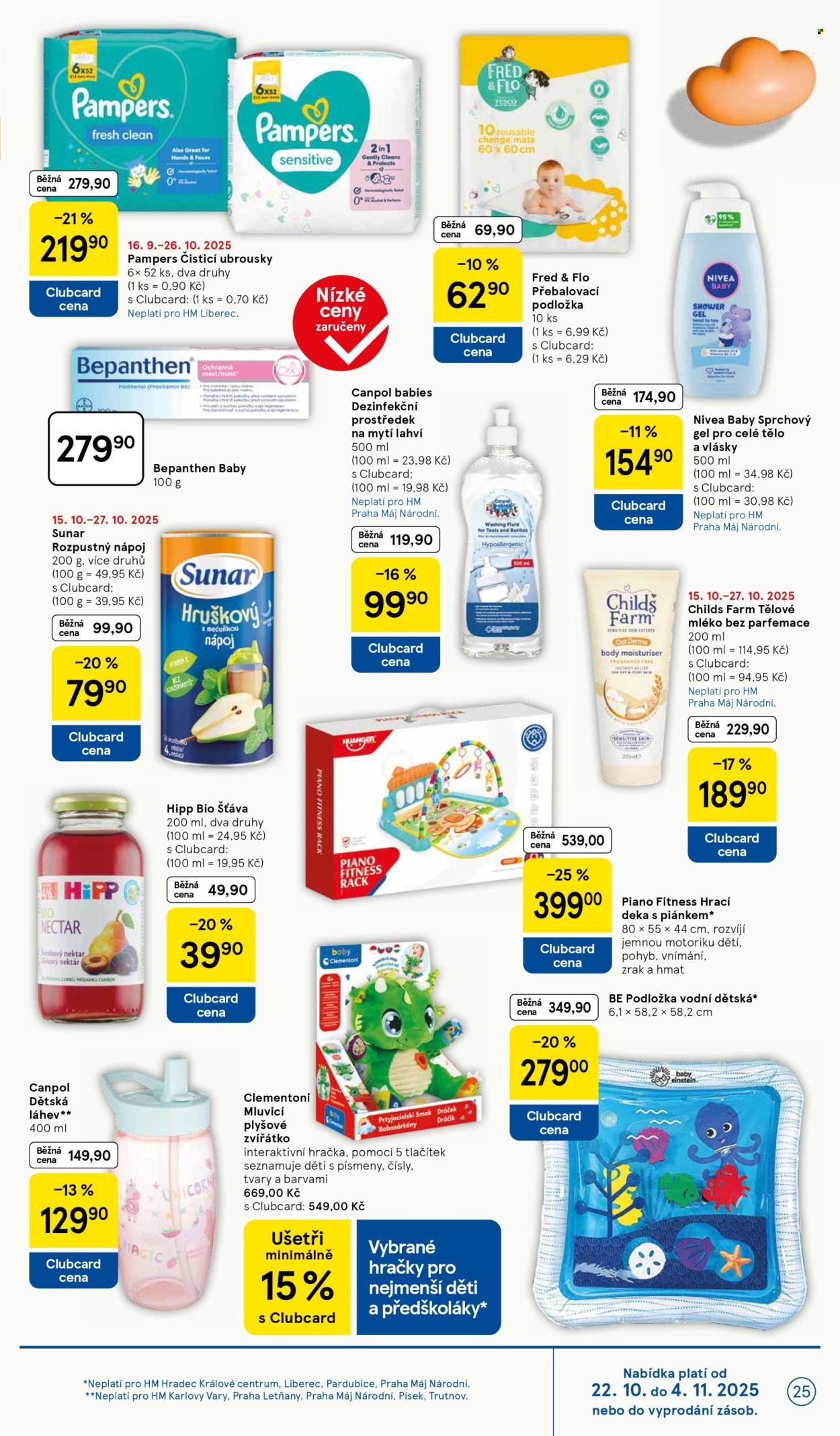 TESCO leták - Clubcard šetří peníze. (2025-10-22 - 2025-10-27)