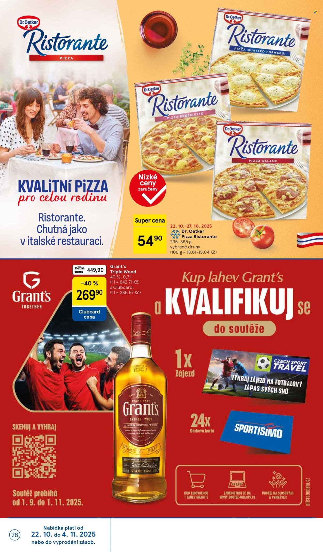 TESCO leták - Clubcard šetří peníze. (2025-10-22 - 2025-10-27)
