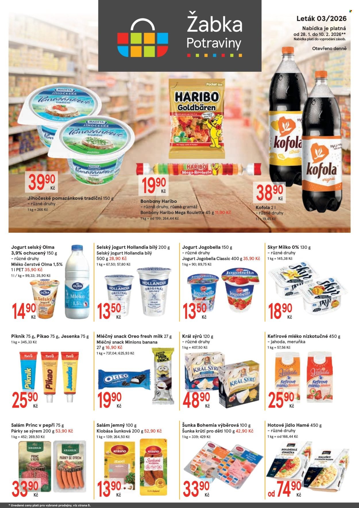 ŽABKA leták - Od středy 28.1.2026 (2026-01-28 - 2026-02-10)