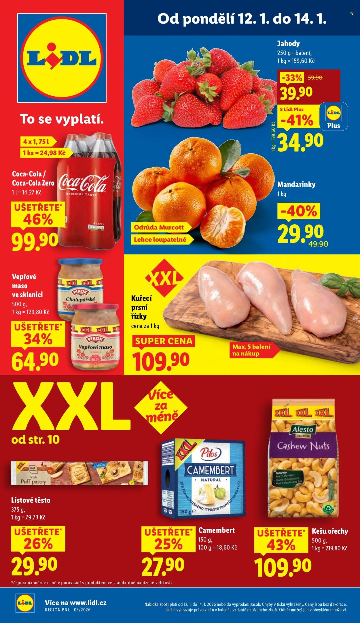 LIDL leták - Od pondělí 12.1.2026 (2026-01-12 - 2026-01-14)