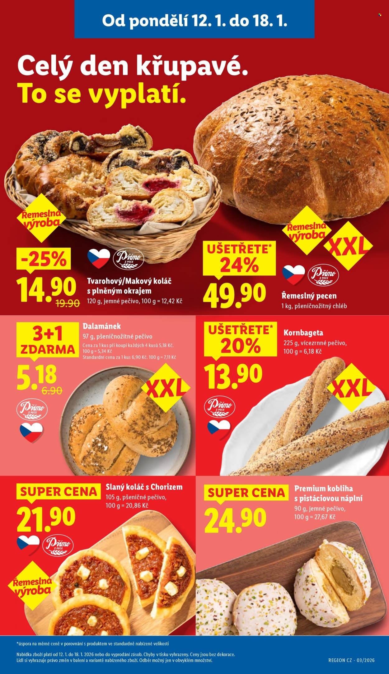 LIDL leták - Od pondělí 12.1.2026 (2026-01-12 - 2026-01-14)