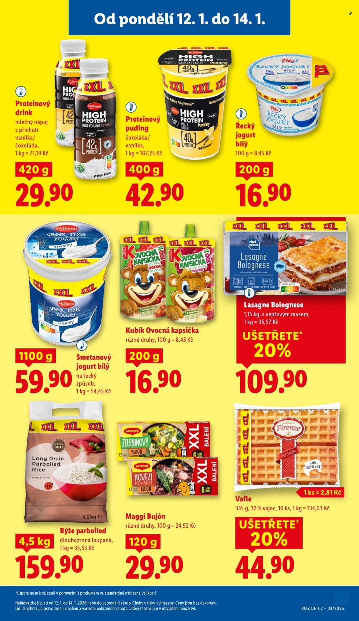 LIDL leták - Od pondělí 12.1.2026 (2026-01-12 - 2026-01-14)