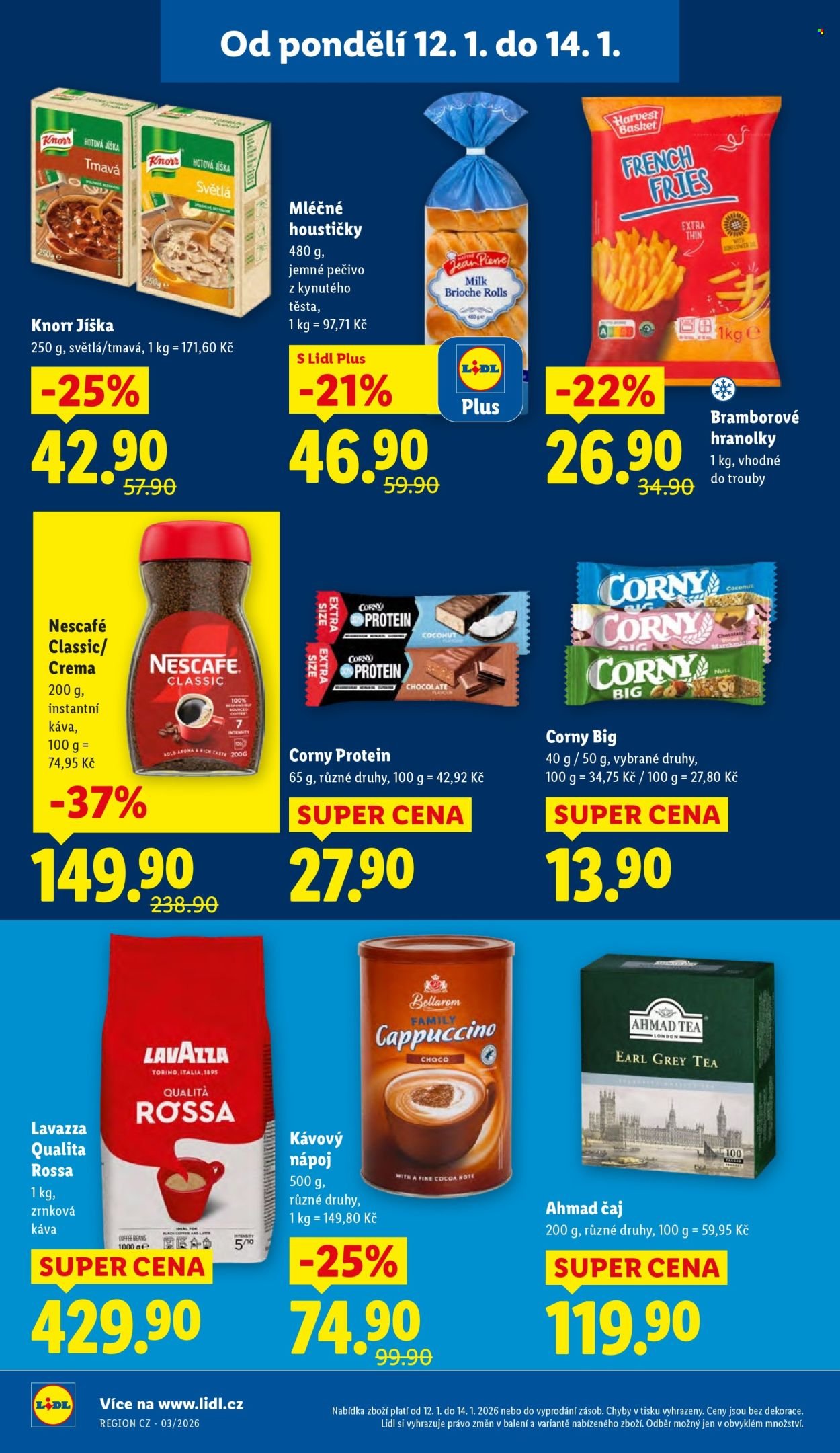 LIDL leták - Od pondělí 12.1.2026 (2026-01-12 - 2026-01-14)