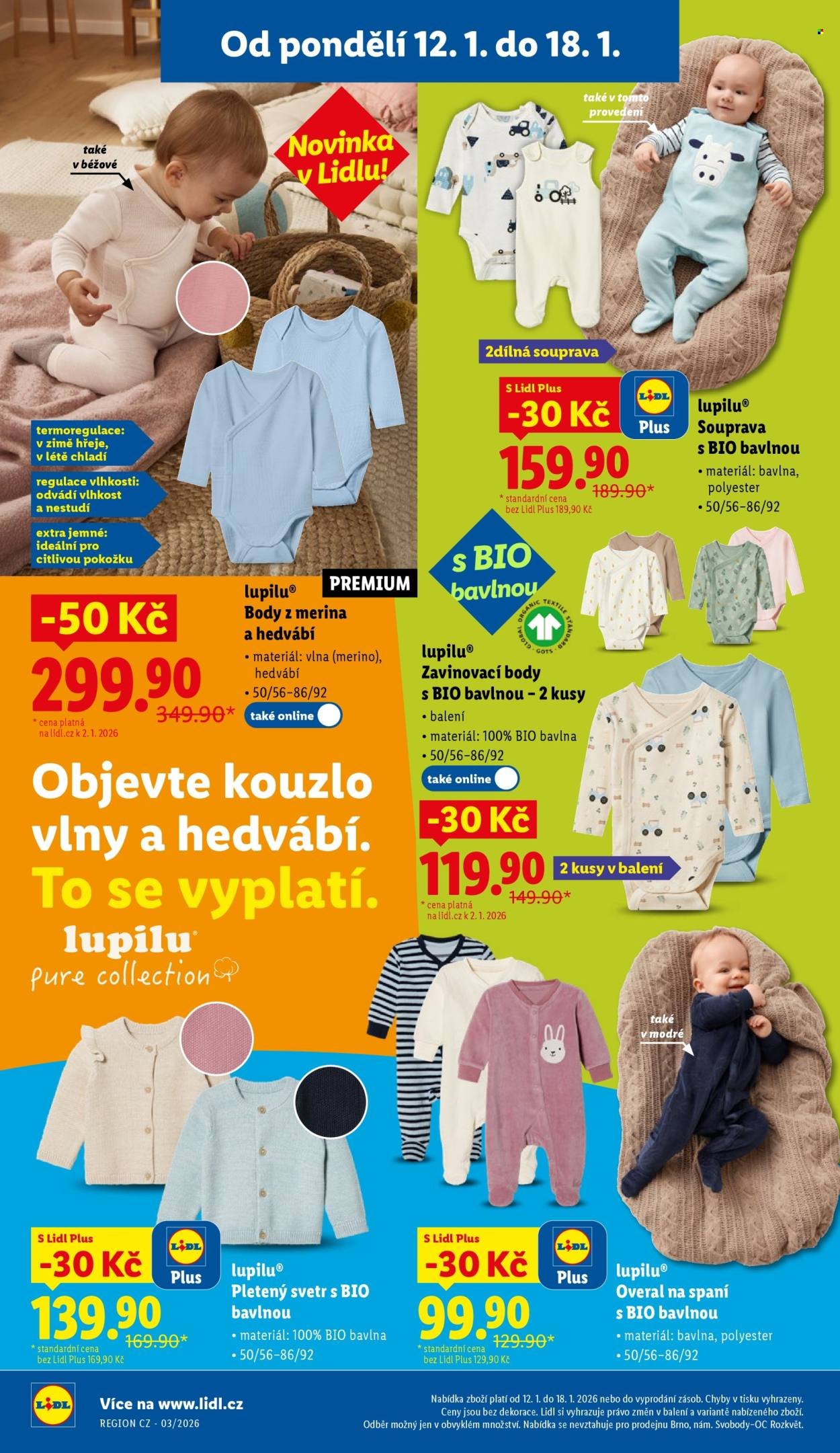 LIDL leták - Od pondělí 12.1.2026 (2026-01-12 - 2026-01-14)
