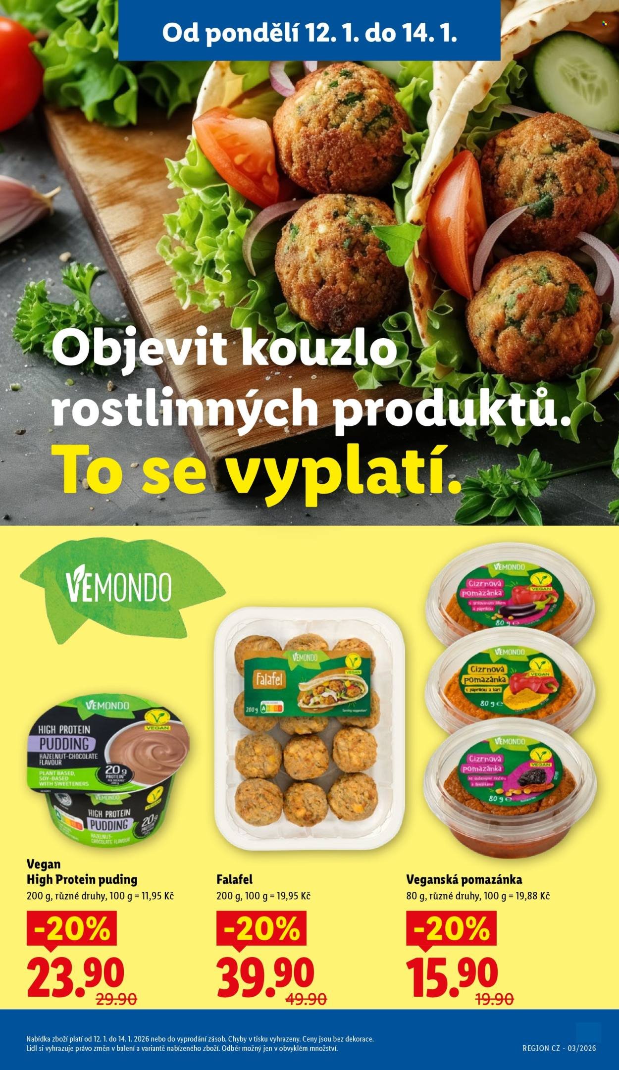 LIDL leták - Od pondělí 12.1.2026 (2026-01-12 - 2026-01-14)