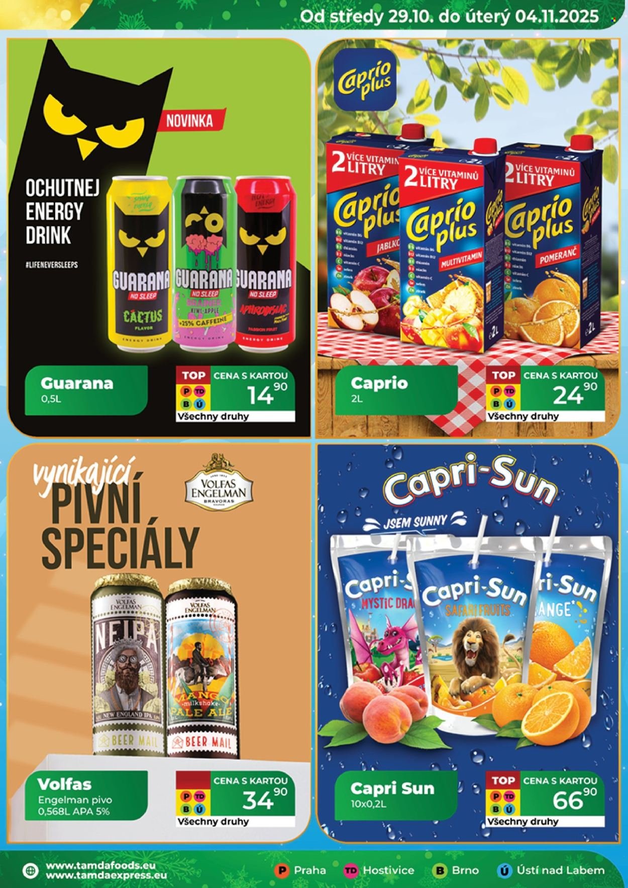 TAMDA FOODS leták - Od středy 29.10.2025 (2025-10-29 - 2025-11-04)