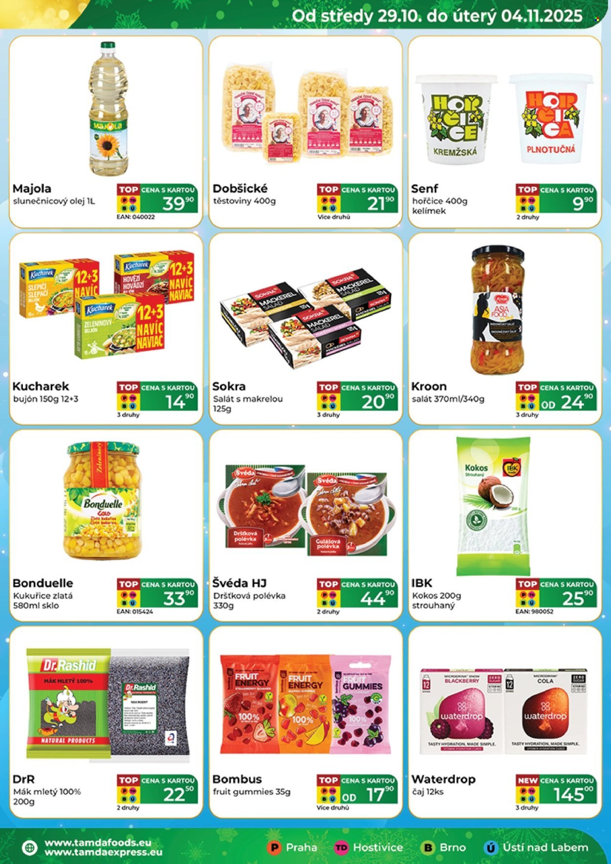 TAMDA FOODS leták - Od středy 29.10.2025 (2025-10-29 - 2025-11-04)