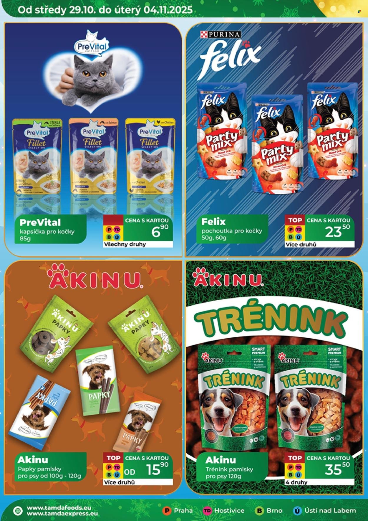 TAMDA FOODS leták - Od středy 29.10.2025 (2025-10-29 - 2025-11-04)