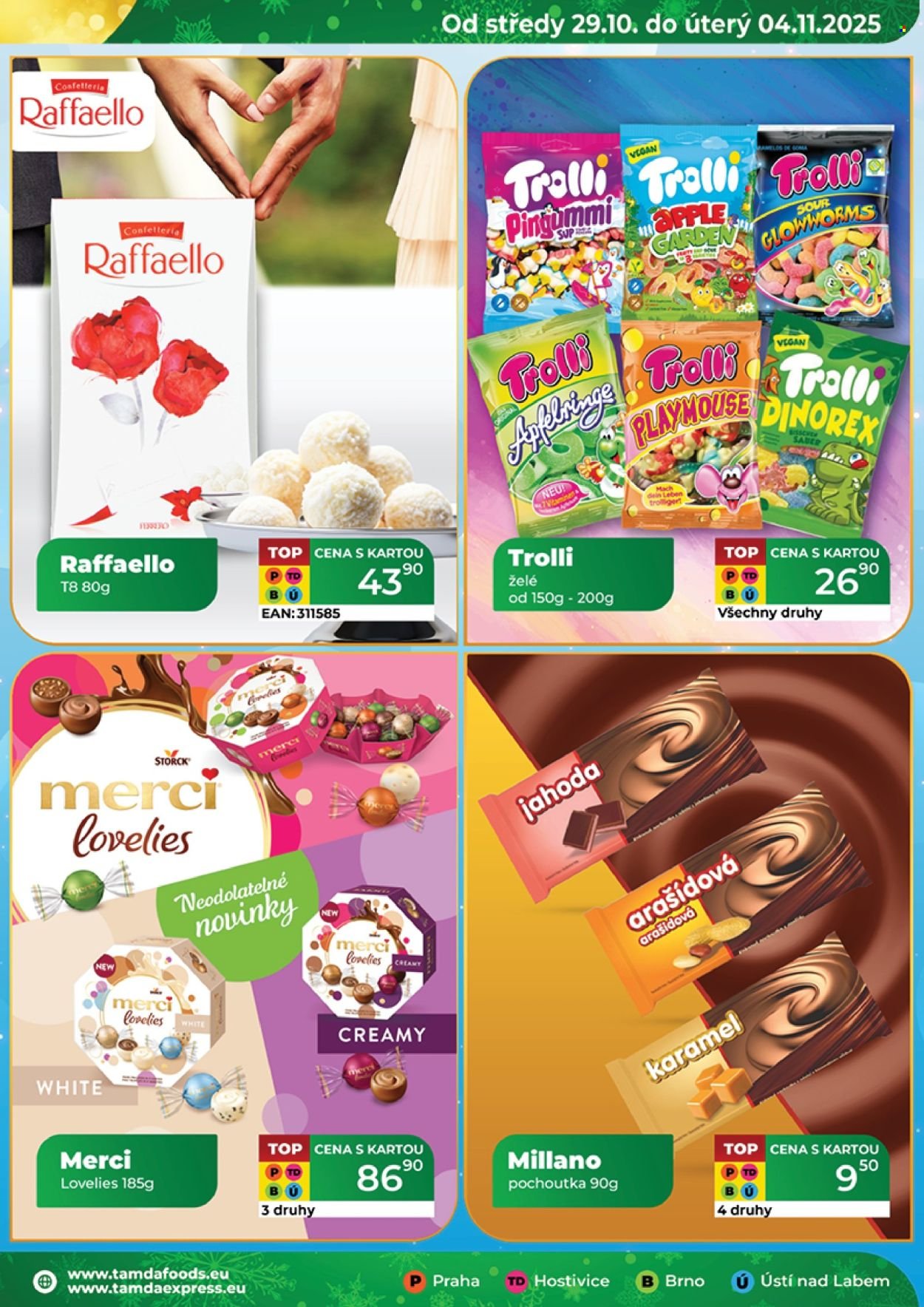 TAMDA FOODS leták - Od středy 29.10.2025 (2025-10-29 - 2025-11-04)