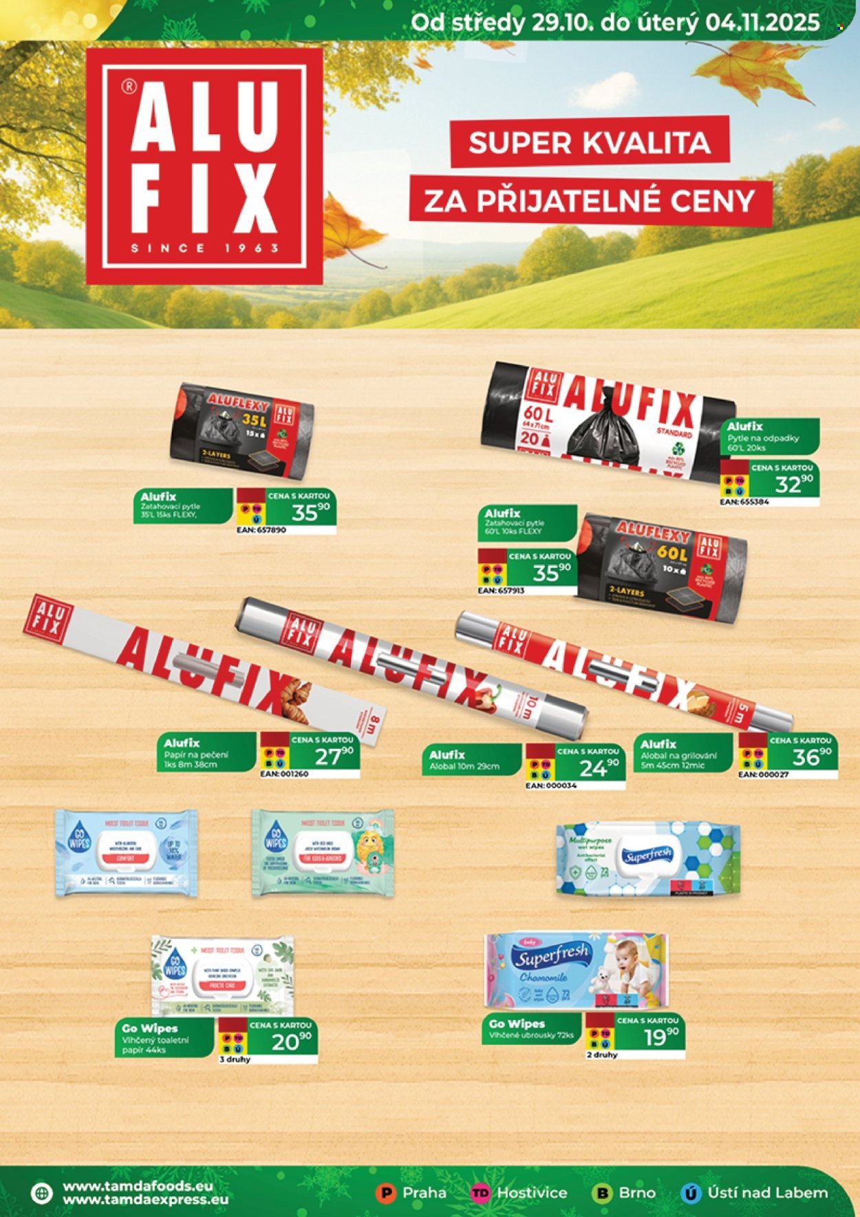 TAMDA FOODS leták - Od středy 29.10.2025 (2025-10-29 - 2025-11-04)