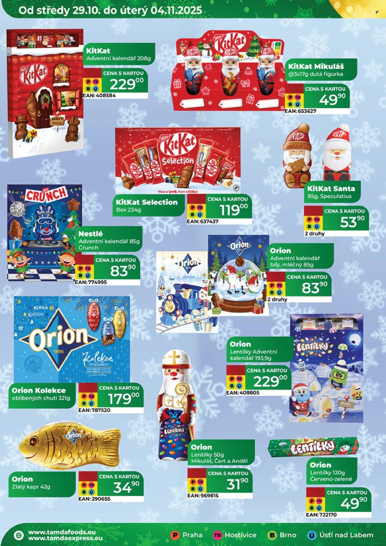 TAMDA FOODS leták - Od středy 29.10.2025 (2025-10-29 - 2025-11-04)