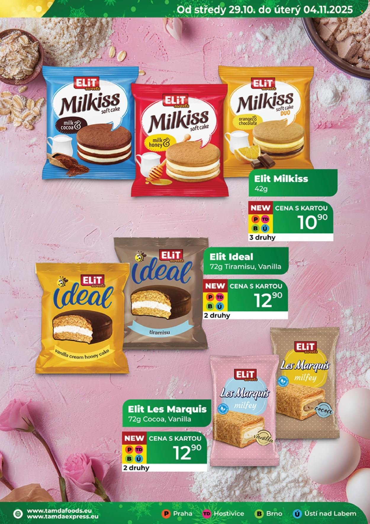 TAMDA FOODS leták - Od středy 29.10.2025 (2025-10-29 - 2025-11-04)