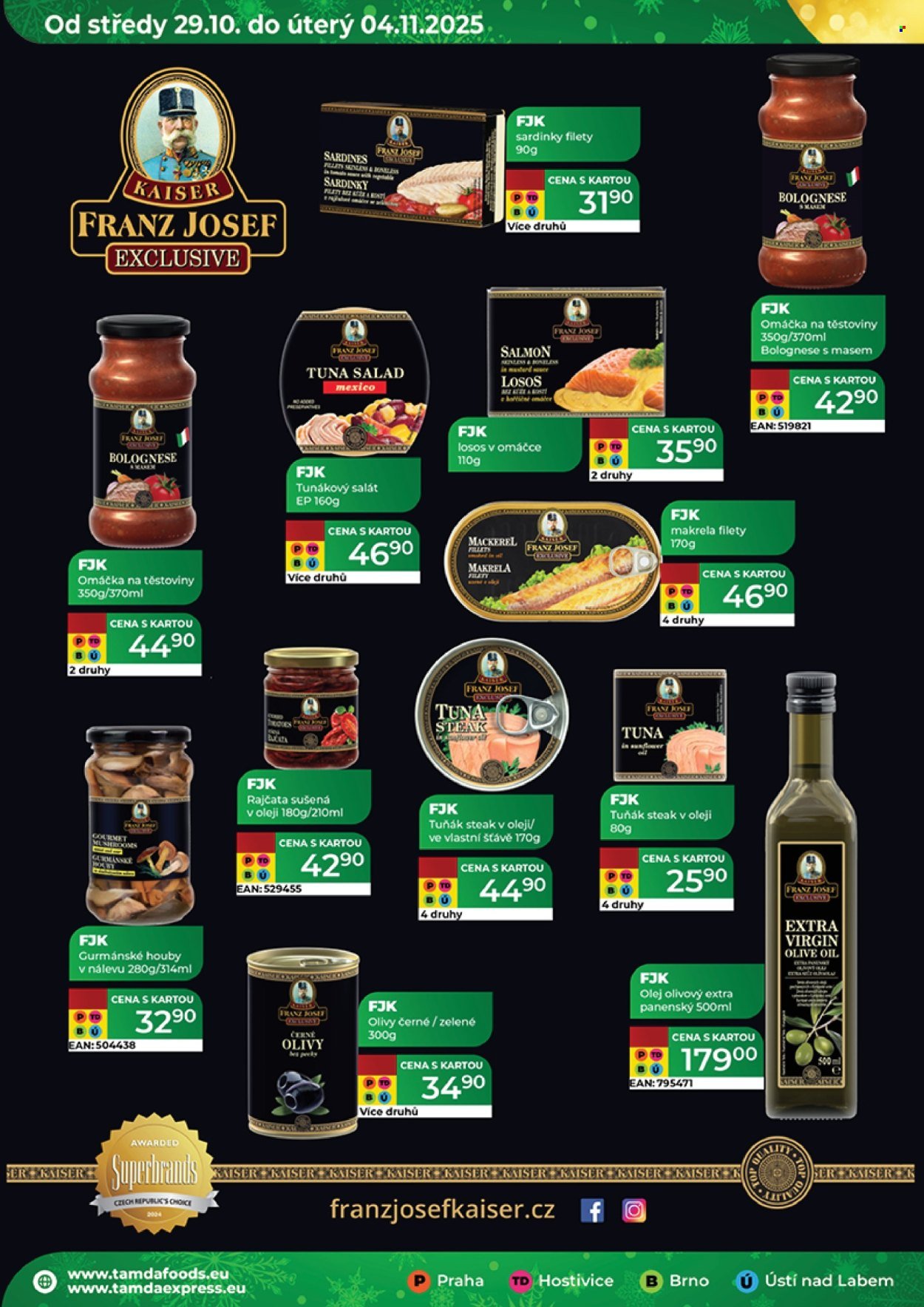 TAMDA FOODS leták - Od středy 29.10.2025 (2025-10-29 - 2025-11-04)