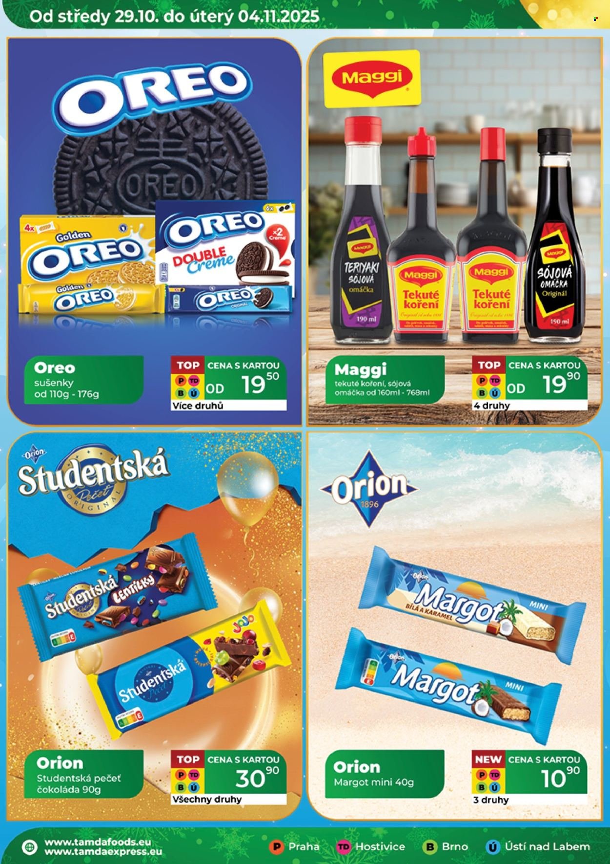 TAMDA FOODS leták - Od středy 29.10.2025 (2025-10-29 - 2025-11-04)