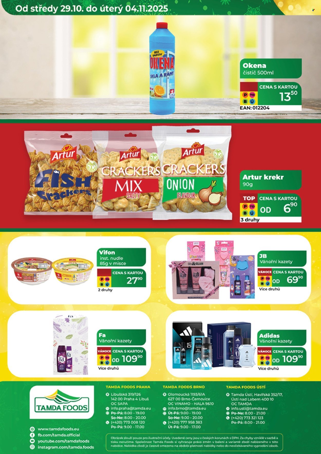TAMDA FOODS leták - Od středy 29.10.2025 (2025-10-29 - 2025-11-04)