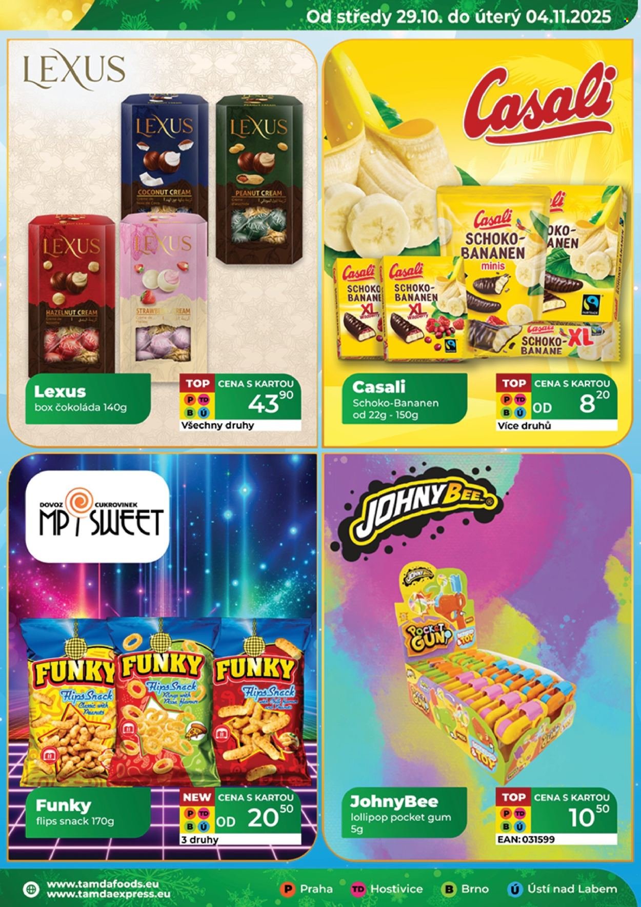 TAMDA FOODS leták - Od středy 29.10.2025 (2025-10-29 - 2025-11-04)