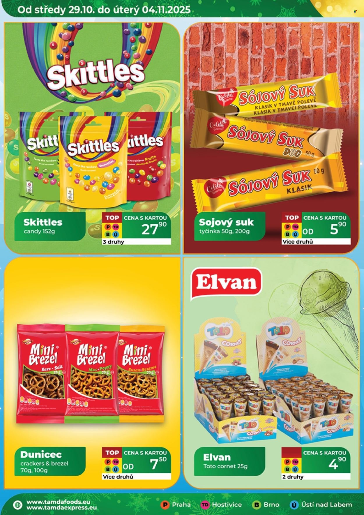 TAMDA FOODS leták - Od středy 29.10.2025 (2025-10-29 - 2025-11-04)