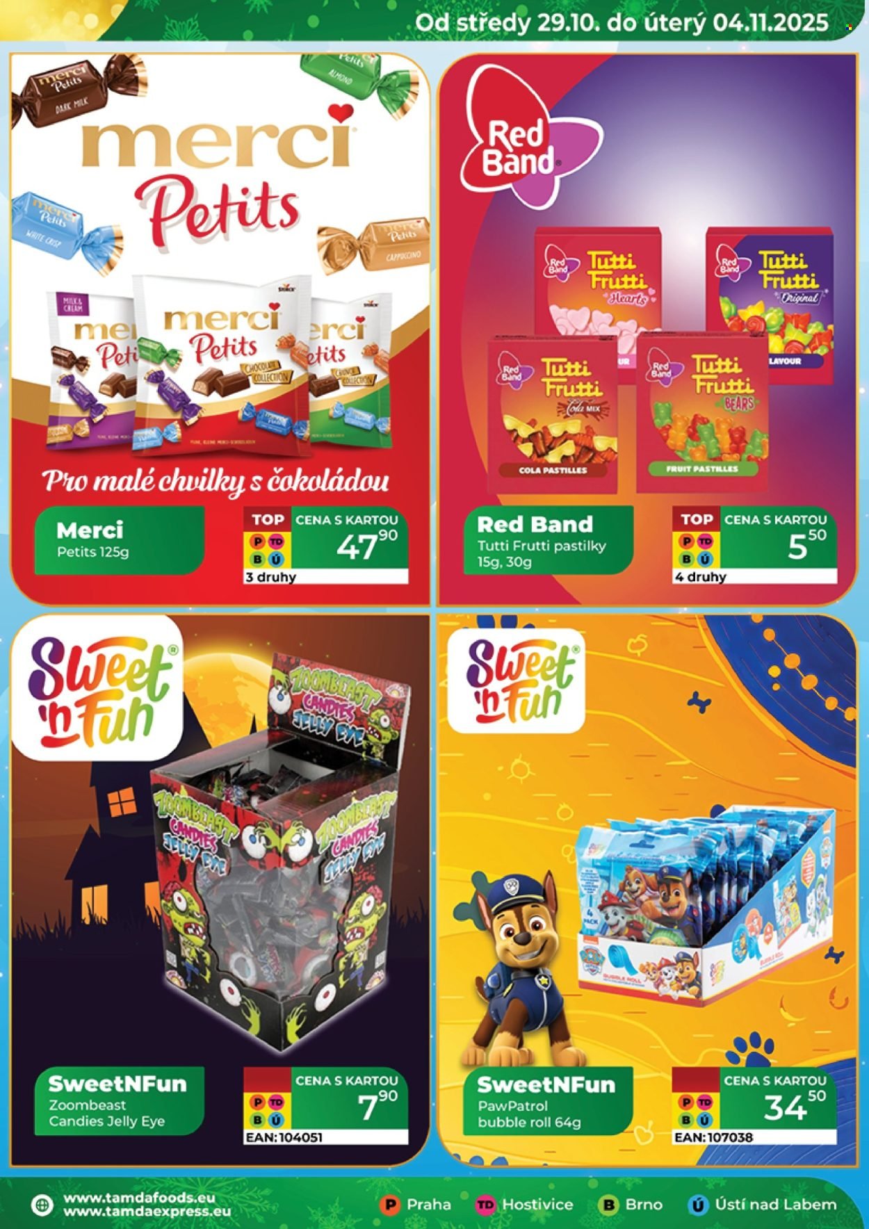 TAMDA FOODS leták - Od středy 29.10.2025 (2025-10-29 - 2025-11-04)
