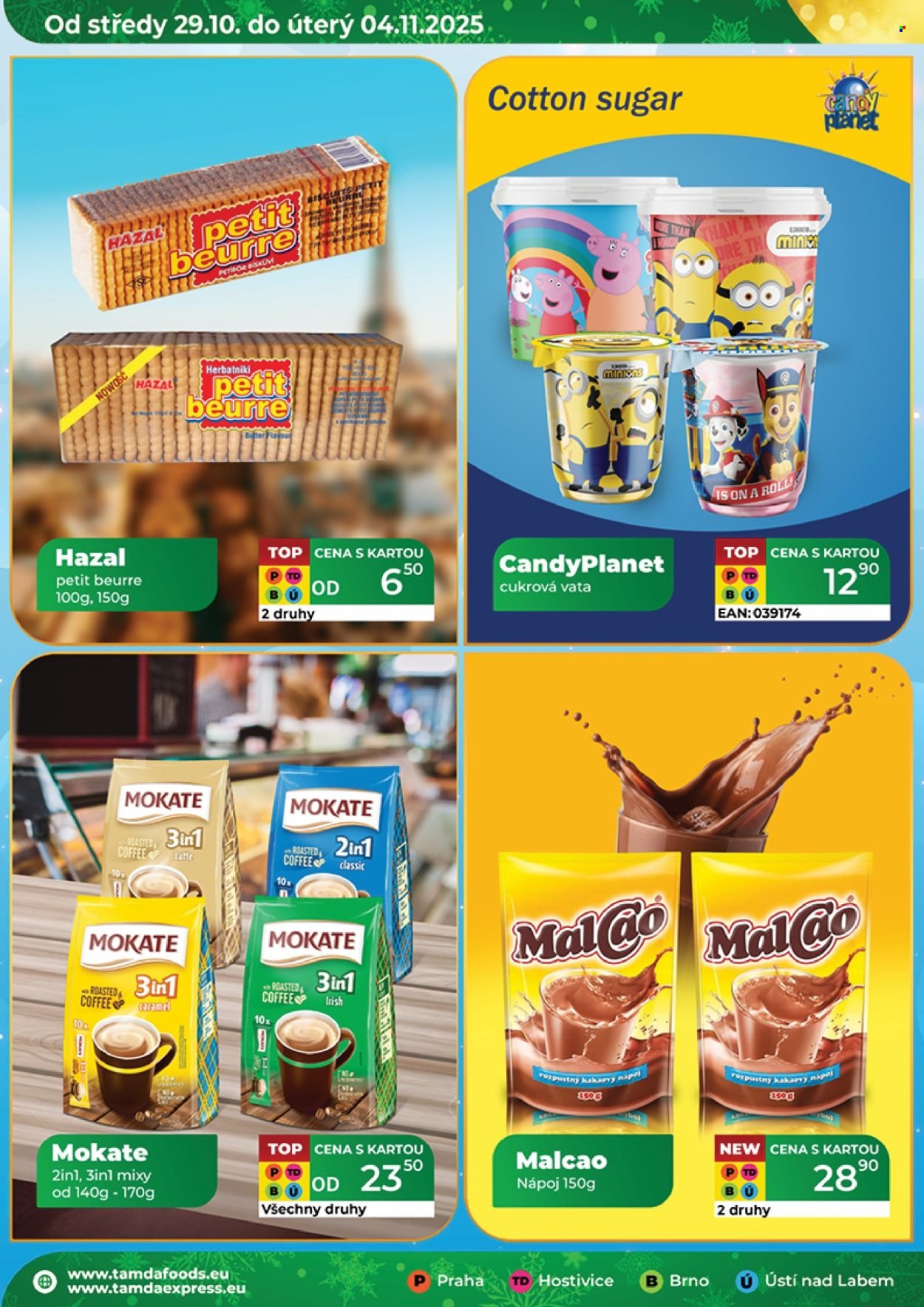 TAMDA FOODS leták - Od středy 29.10.2025 (2025-10-29 - 2025-11-04)