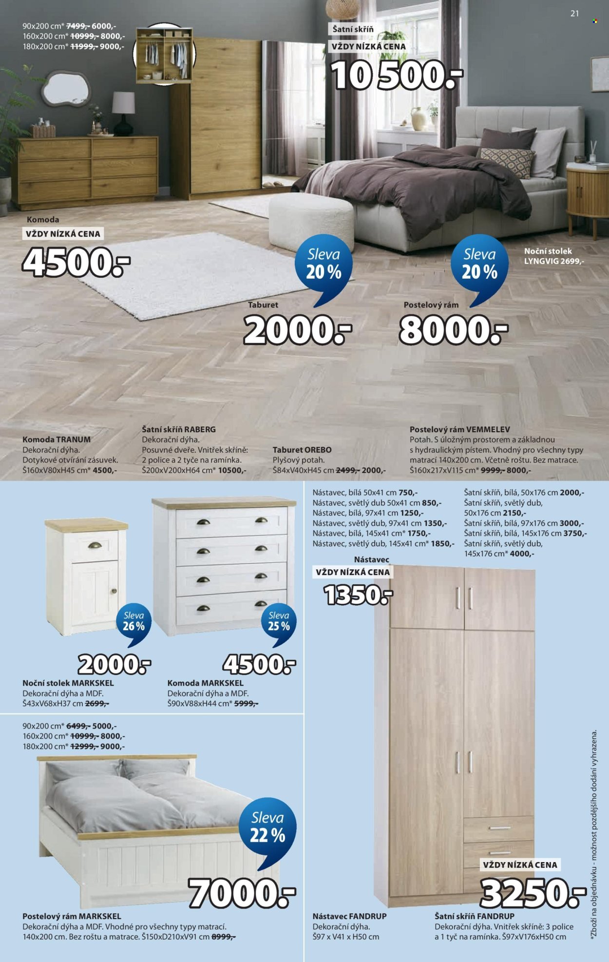 JYSK leták - Skandinávská kvalita za výhodnou cenu