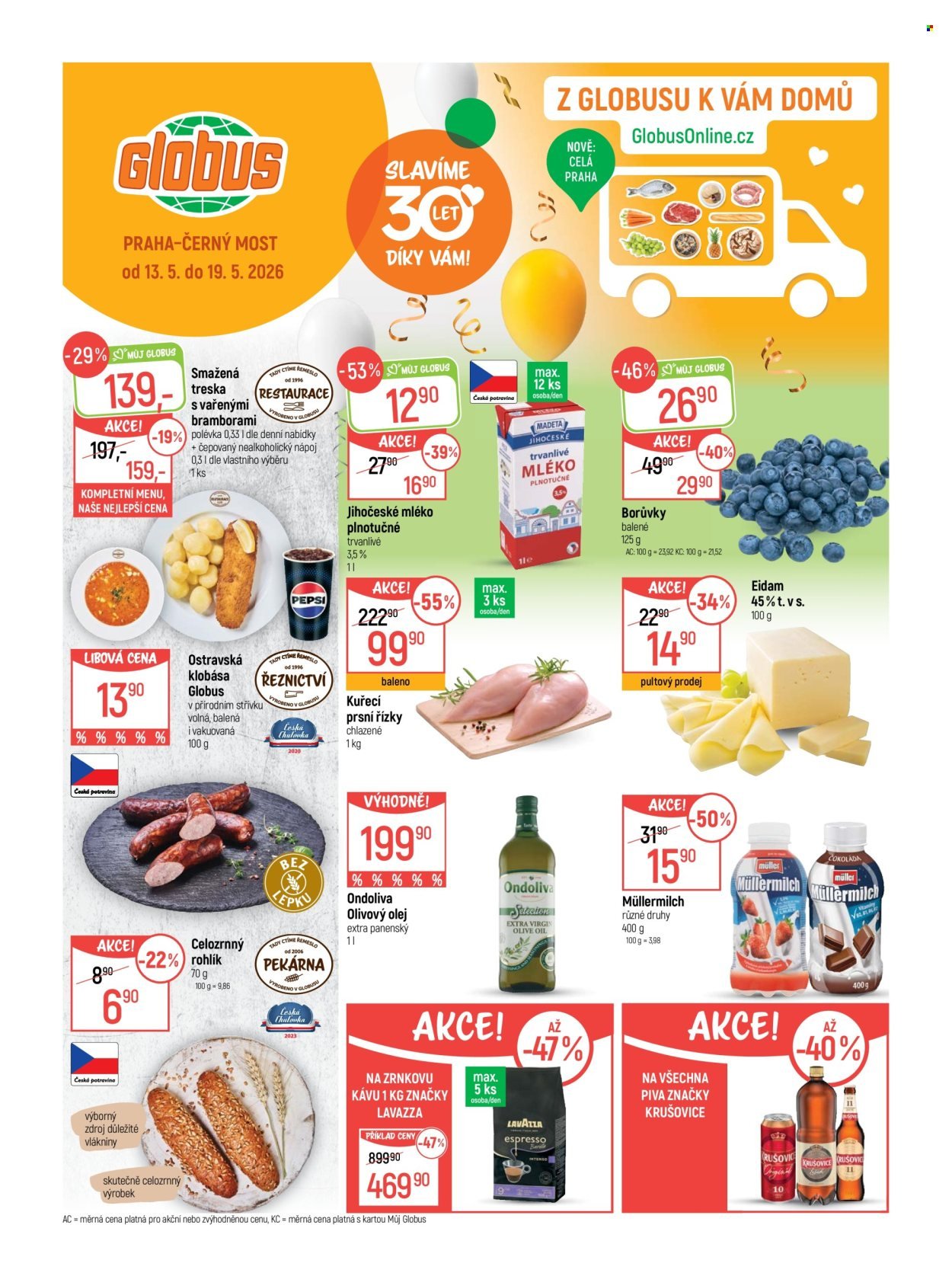 GLOBUS leták - Od středy 13.5.2026 (2026-05-13 - 2026-05-19)