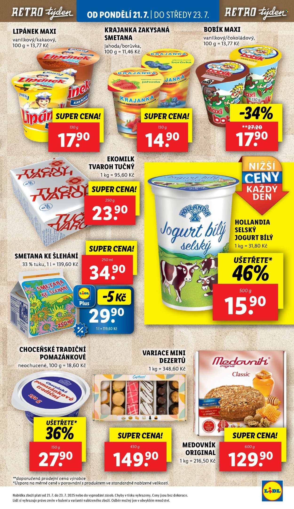 LIDL leták - Od pondělí 21.7.2025 (2025-07-21 - 2025-07-27)