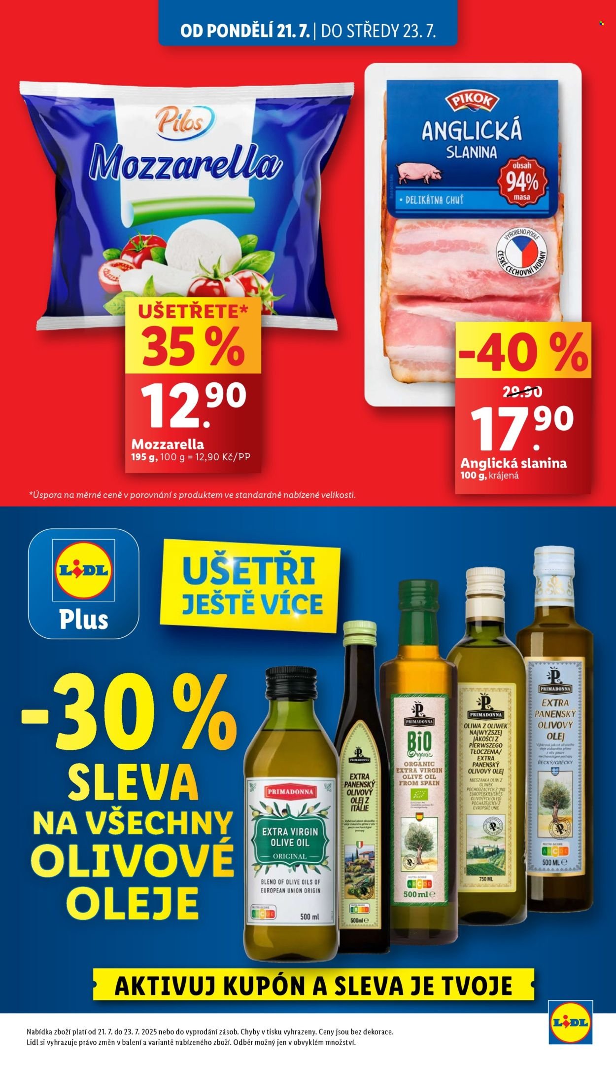 LIDL leták - Od pondělí 21.7.2025 (2025-07-21 - 2025-07-27)