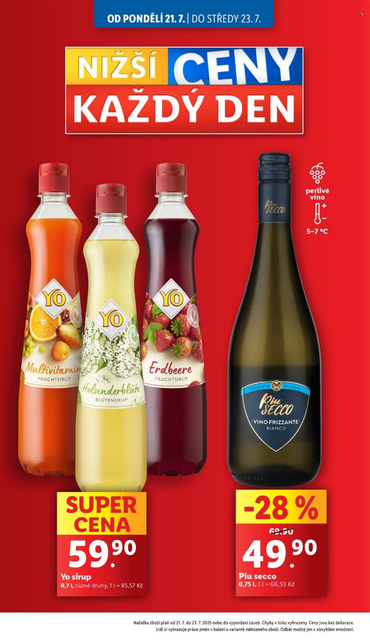 LIDL leták - Od pondělí 21.7.2025 (2025-07-21 - 2025-07-27)