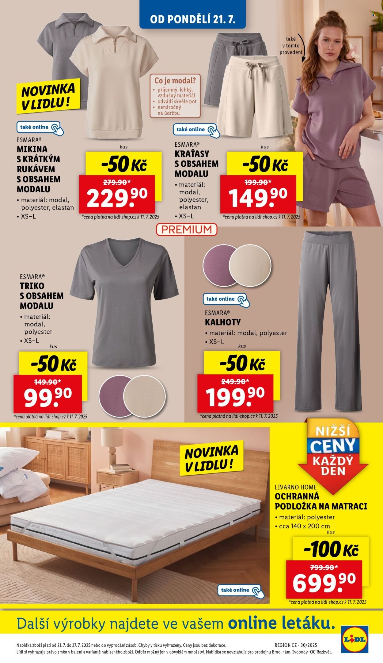 LIDL leták - Od pondělí 21.7.2025 (2025-07-21 - 2025-07-27)