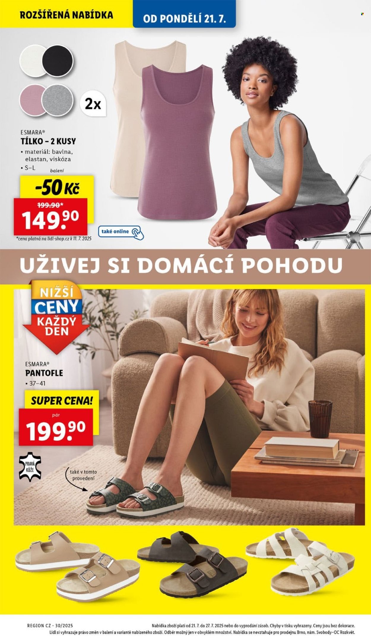 LIDL leták - Od pondělí 21.7.2025 (2025-07-21 - 2025-07-27)