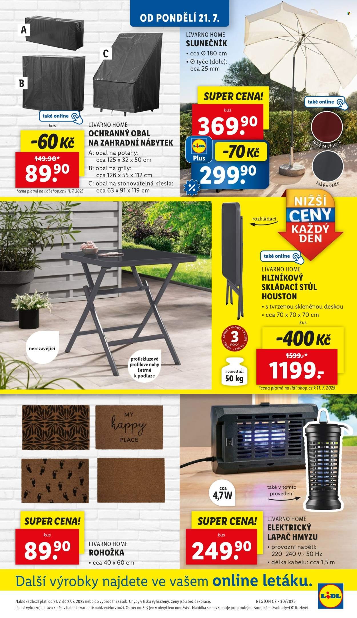 LIDL leták - Od pondělí 21.7.2025 (2025-07-21 - 2025-07-27)
