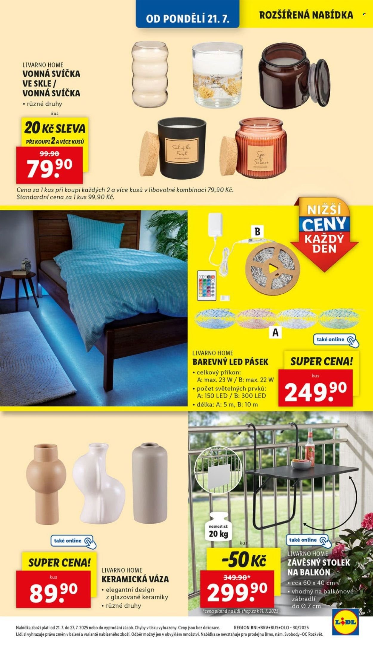 LIDL leták - Od pondělí 21.7.2025 (2025-07-21 - 2025-07-27)