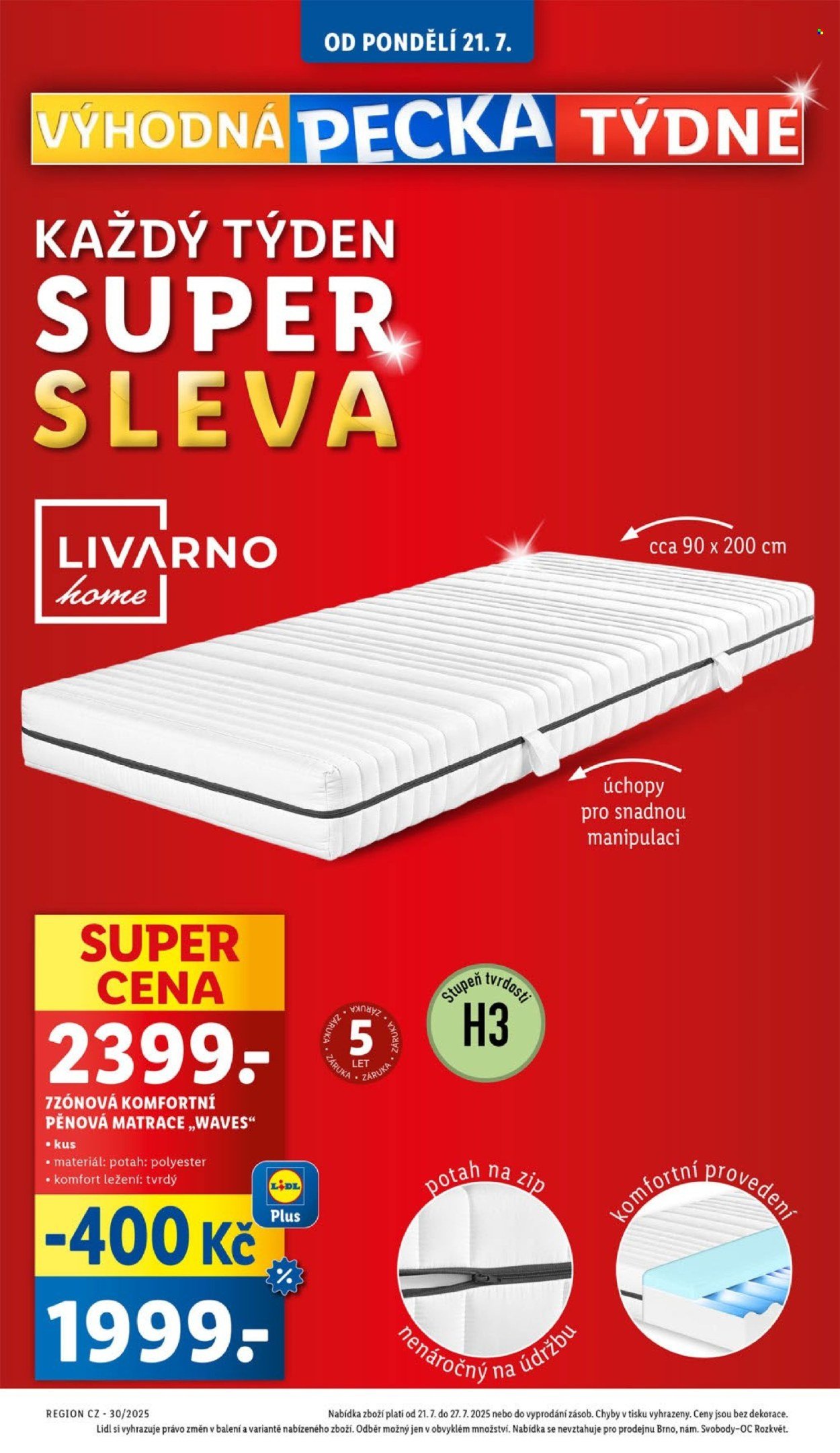 LIDL leták - Od pondělí 21.7.2025 (2025-07-21 - 2025-07-27)