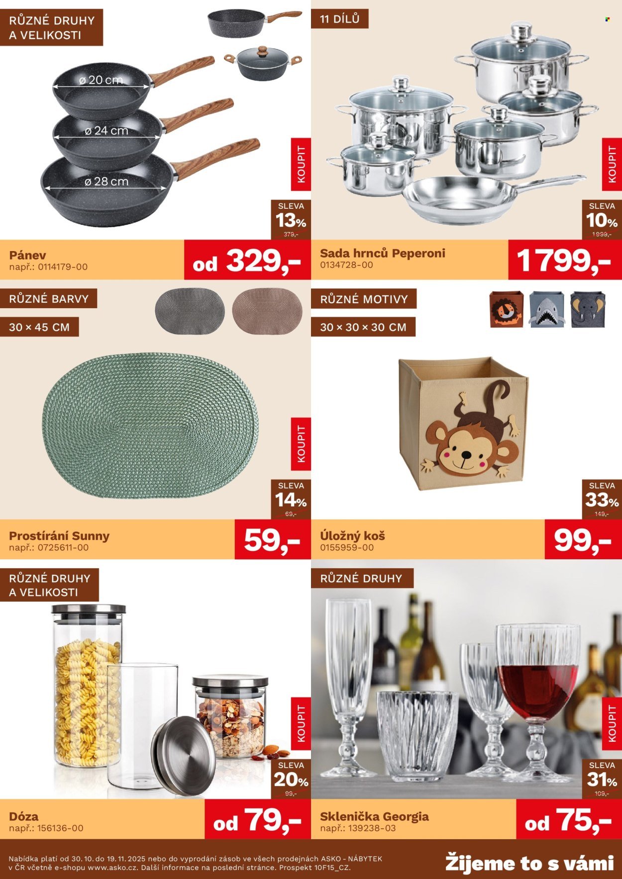 ASKO leták - Bytové doplňky za skvělé ceny (2025-10-30 - 2025-11-19)