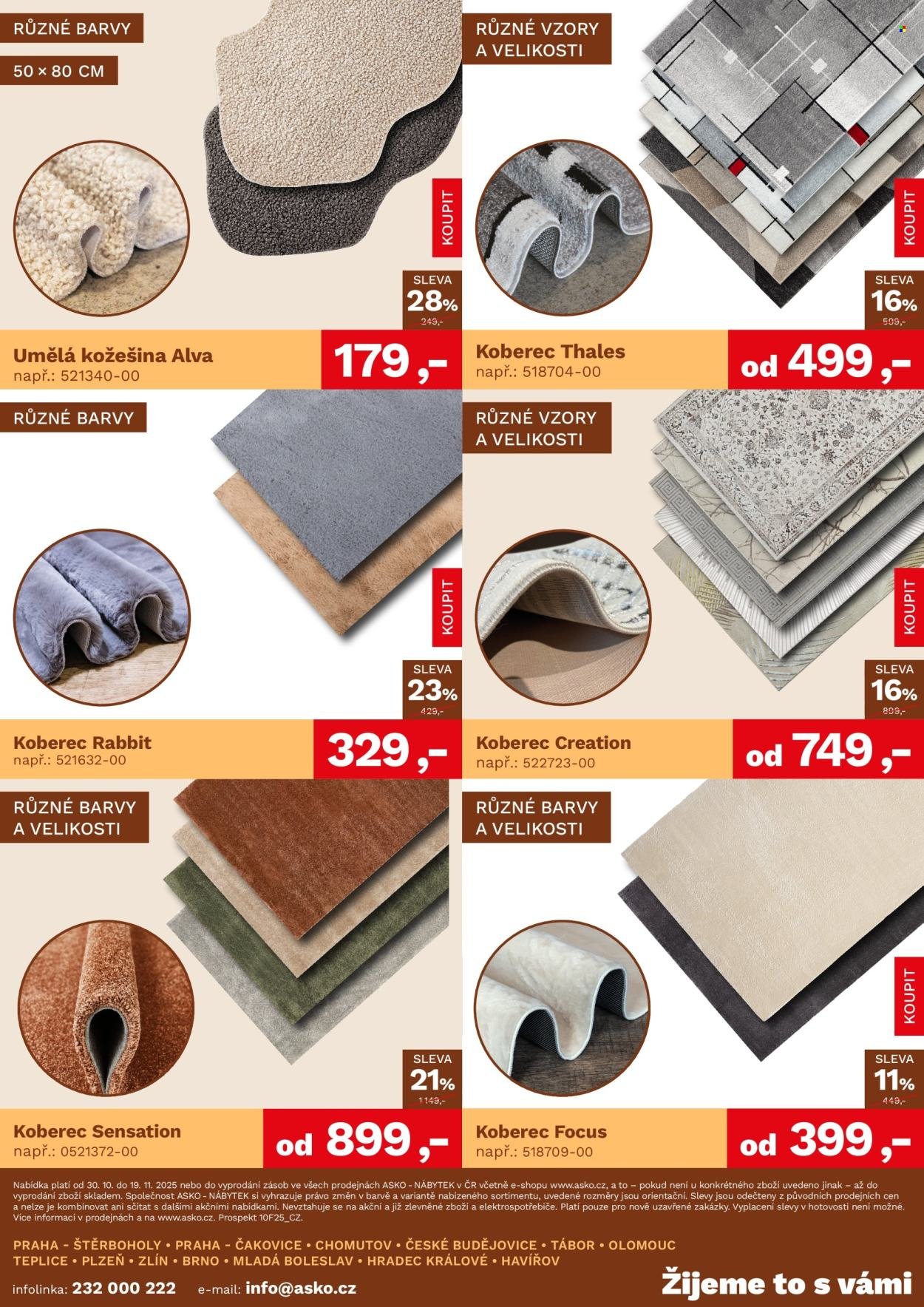 ASKO leták - Bytové doplňky za skvělé ceny (2025-10-30 - 2025-11-19)