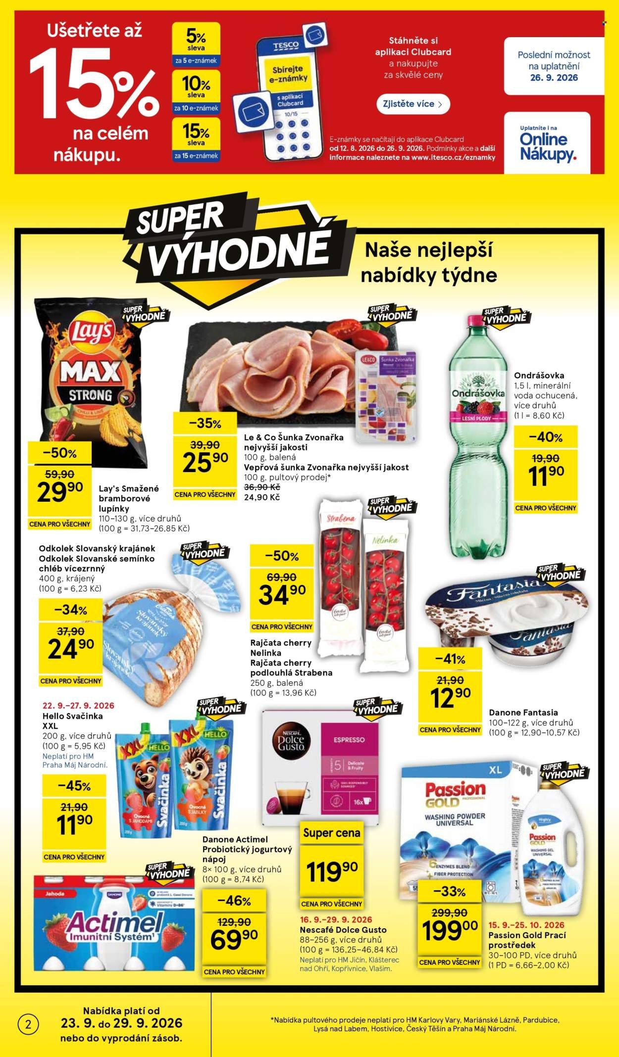 TESCO leták - Super výhodné