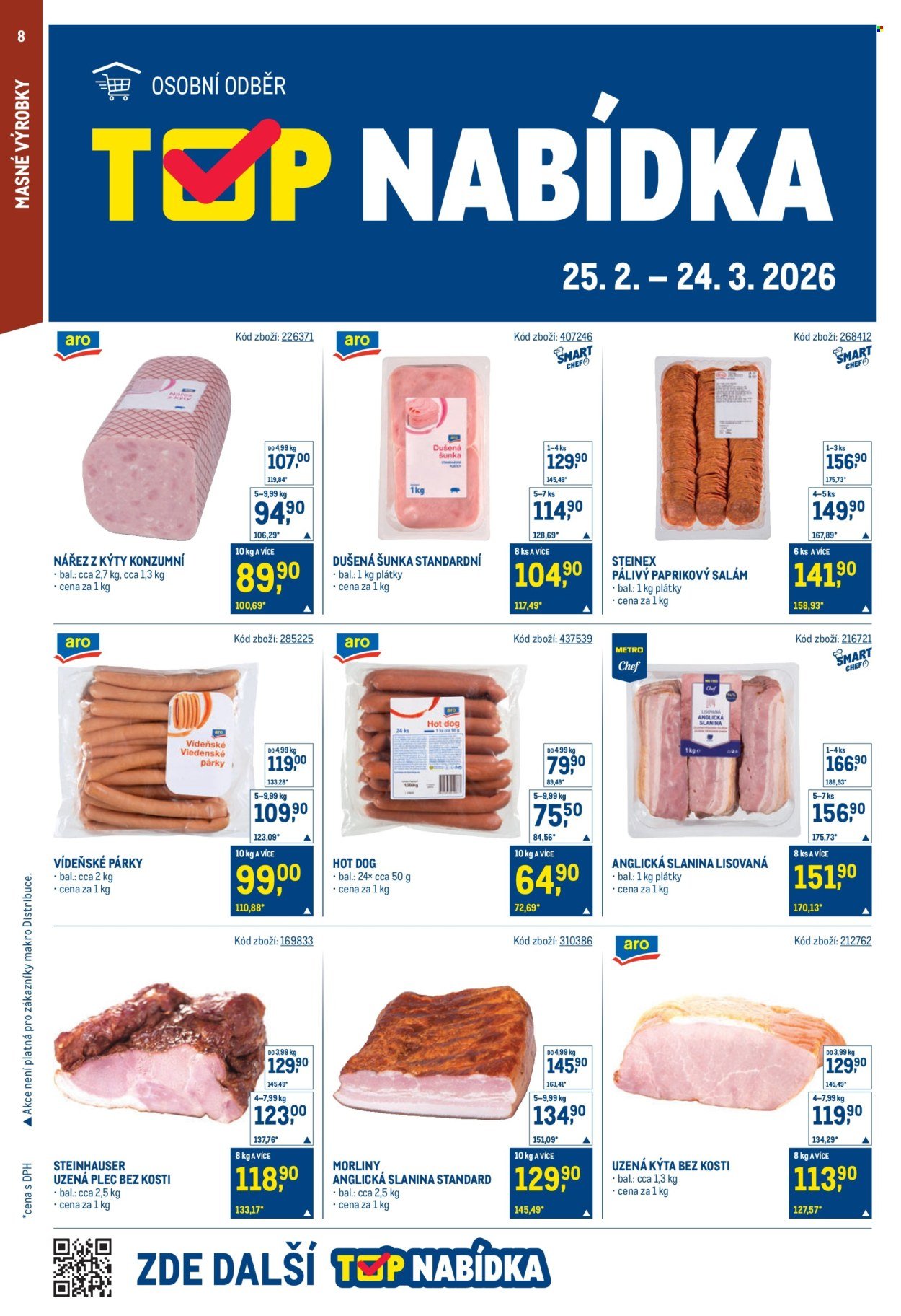 MAKRO leták - Gastronomie (2026-02-25 - 2026-03-10)