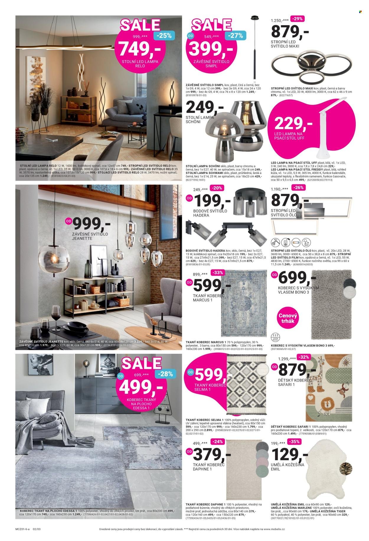 MÖBELIX leták - Sale slevy více než 60% (2025-12-29 - 2026-01-11)